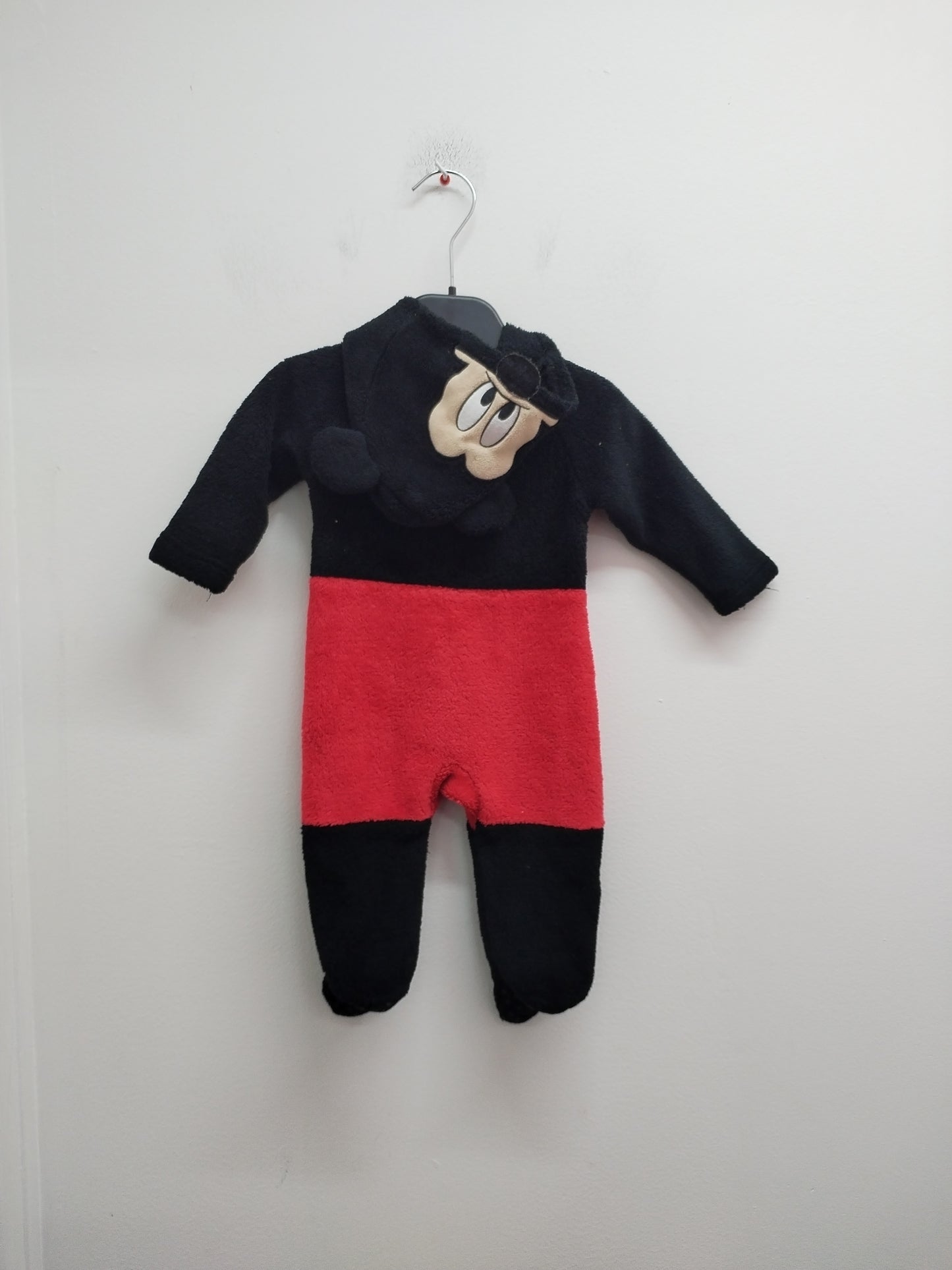 Surpyjama Disney Baby "Mickey" noir et rouge Taille 3 Mois