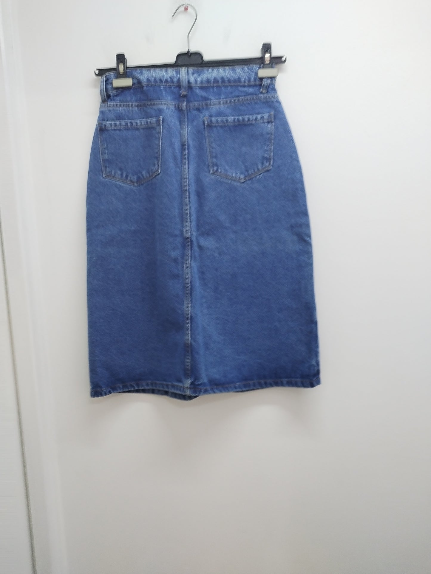 Jupe en jeans Zeeman bleue Taille 36