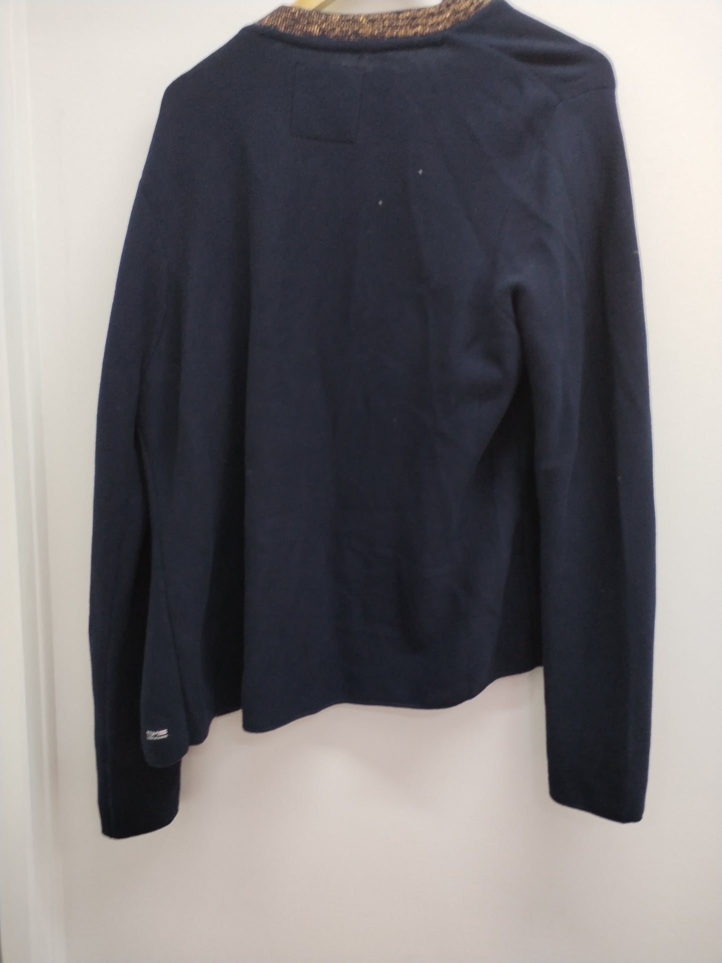 Gilet zippé Terre de Marins marine Taille XL