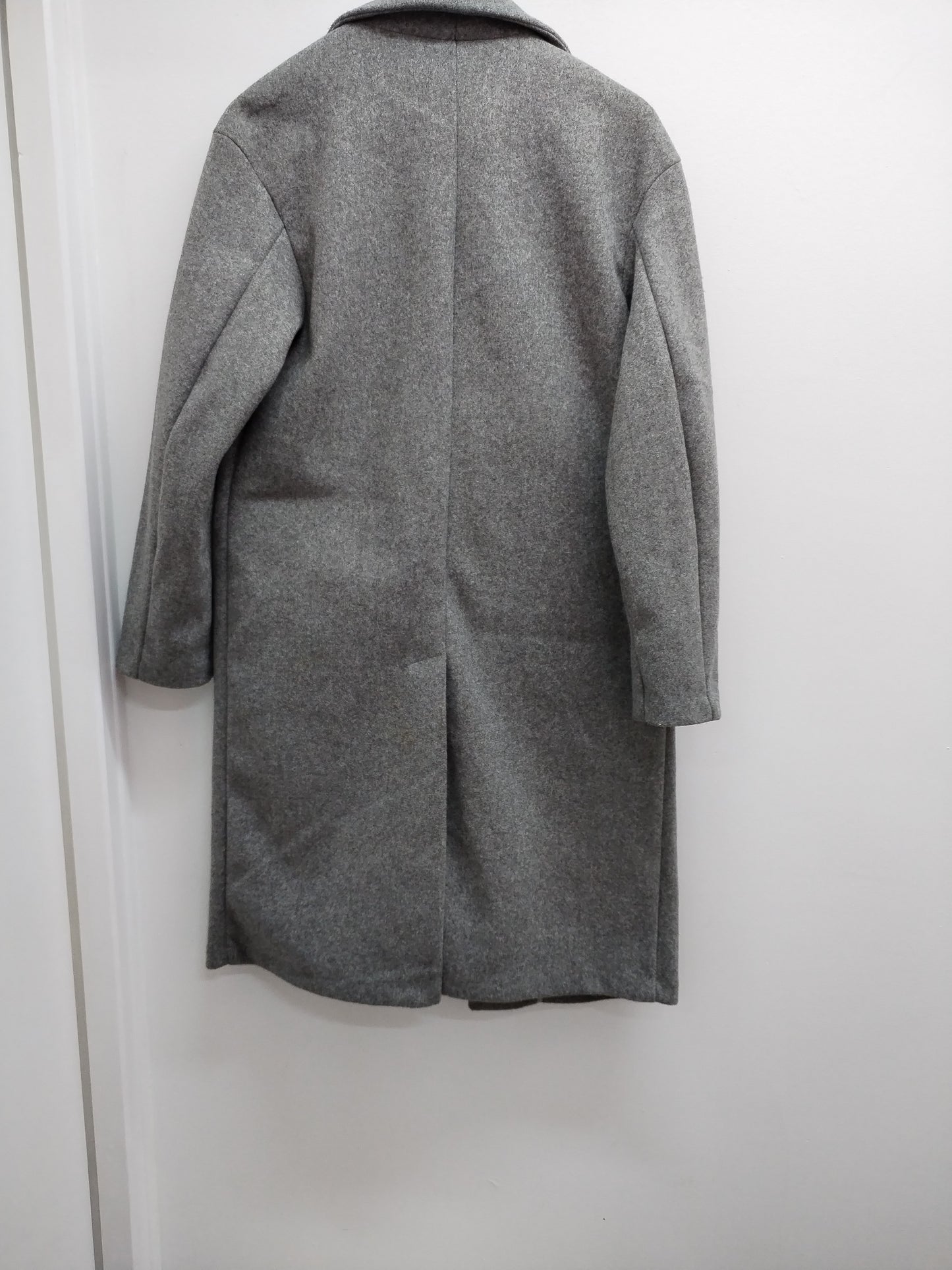 Manteau long Bershka gris clair Taille XS