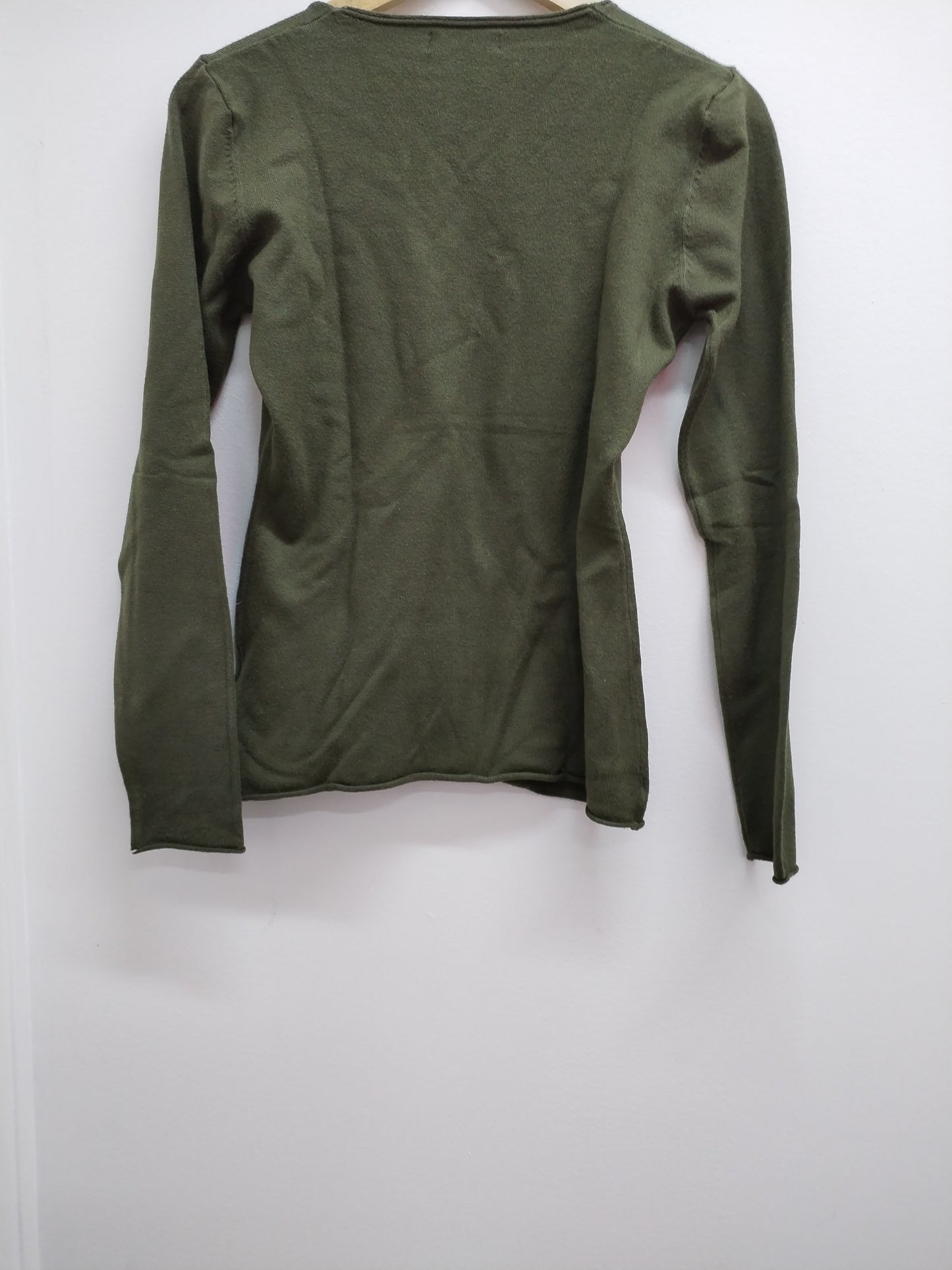 Pull fin M&D Fashion kaki Taille S