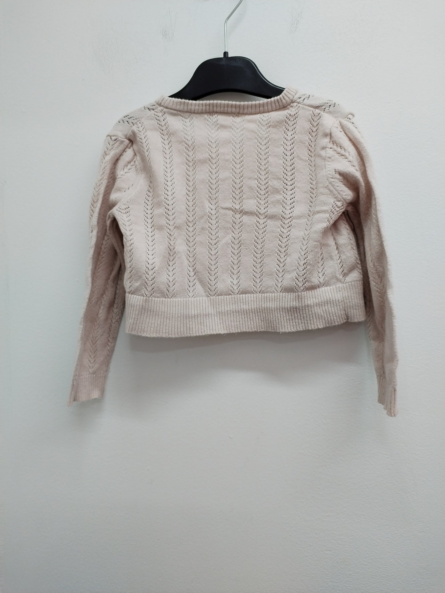 Gilet mailles ajourées Orchestra rose clair Taille 4 Ans