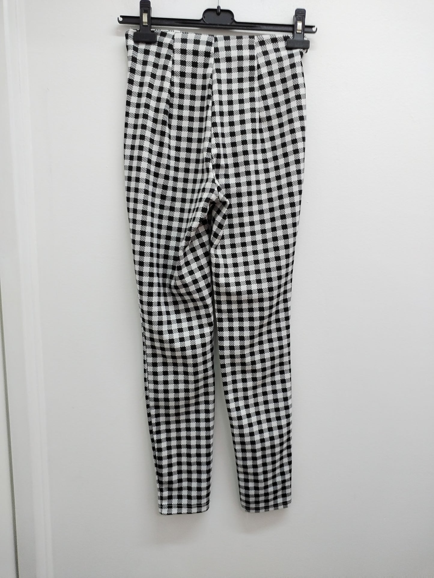 Pantalon Shein noir et blanc à carreaux Taille XS