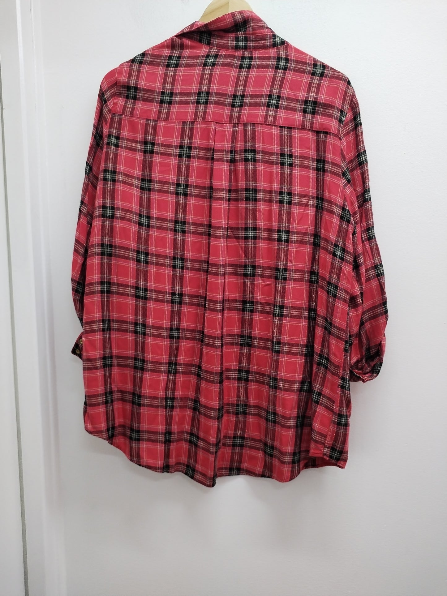 Chemise rouge à carreaux Taille XL