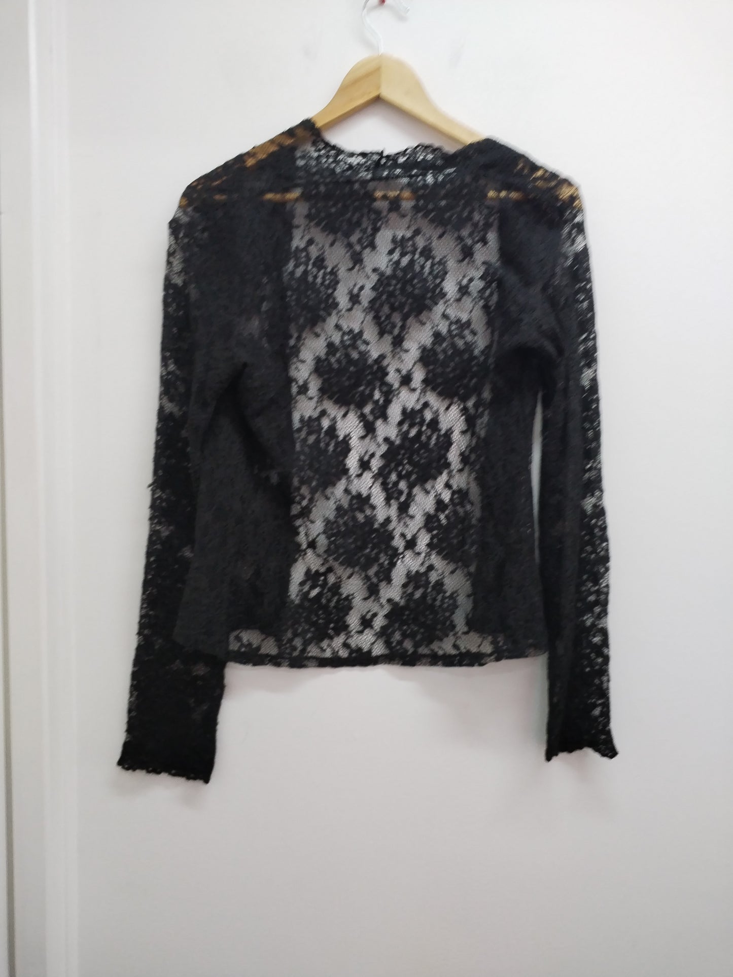 Tunique en dentelle noire Taille M