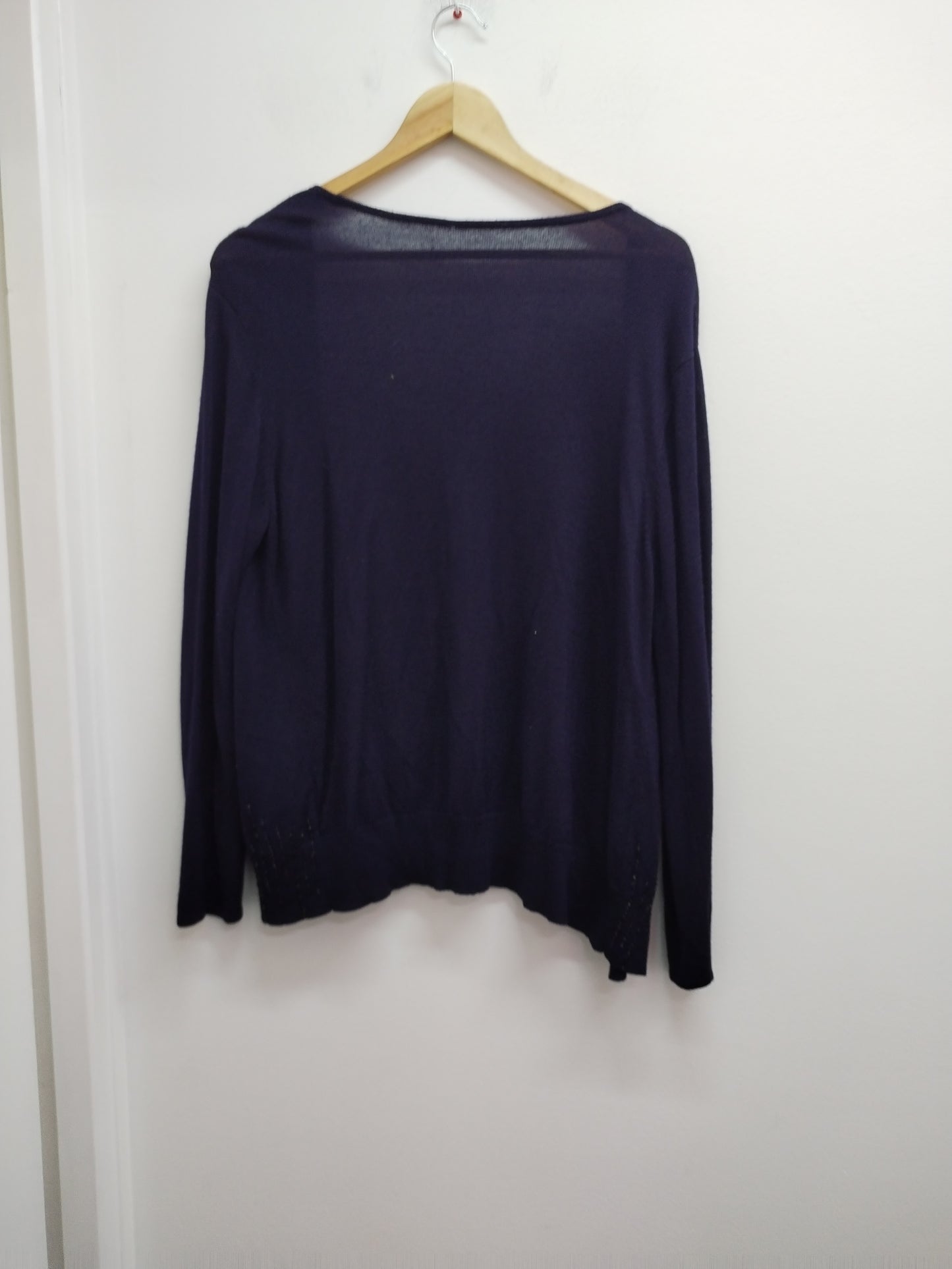 Gilet C&A marine avec perles Taille L