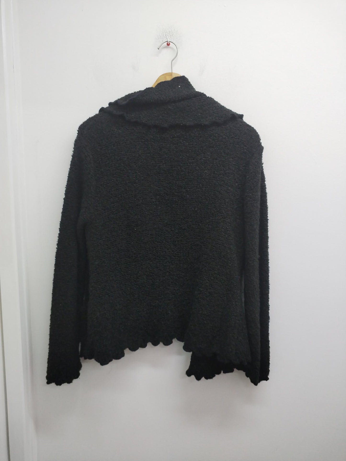 Gilet avec col Tissaia noir taille 42/44