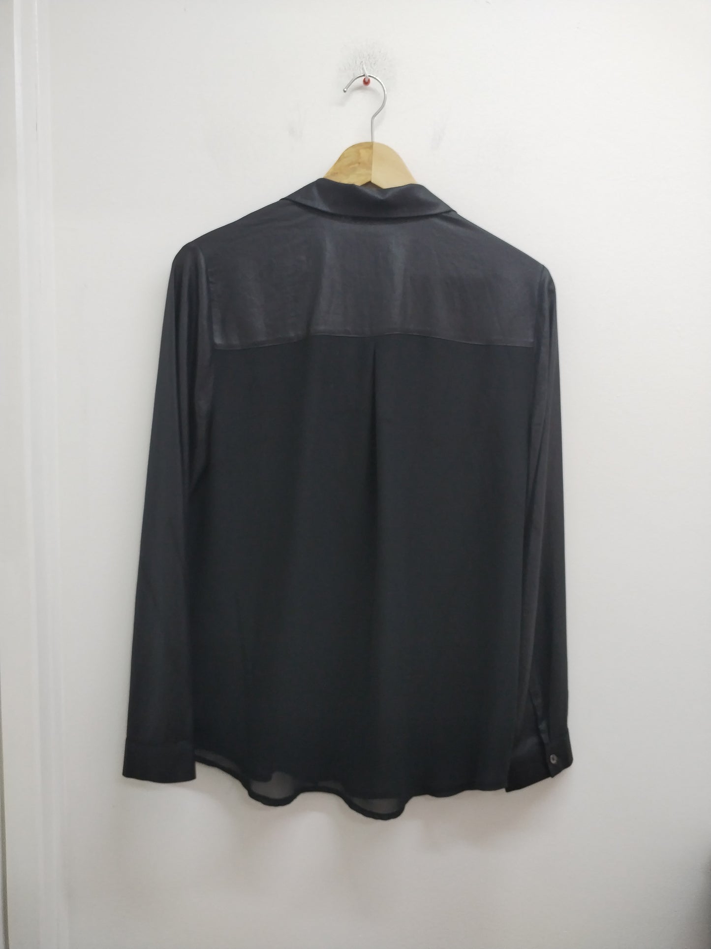 Chemise Bréal noire satinée Taille 40