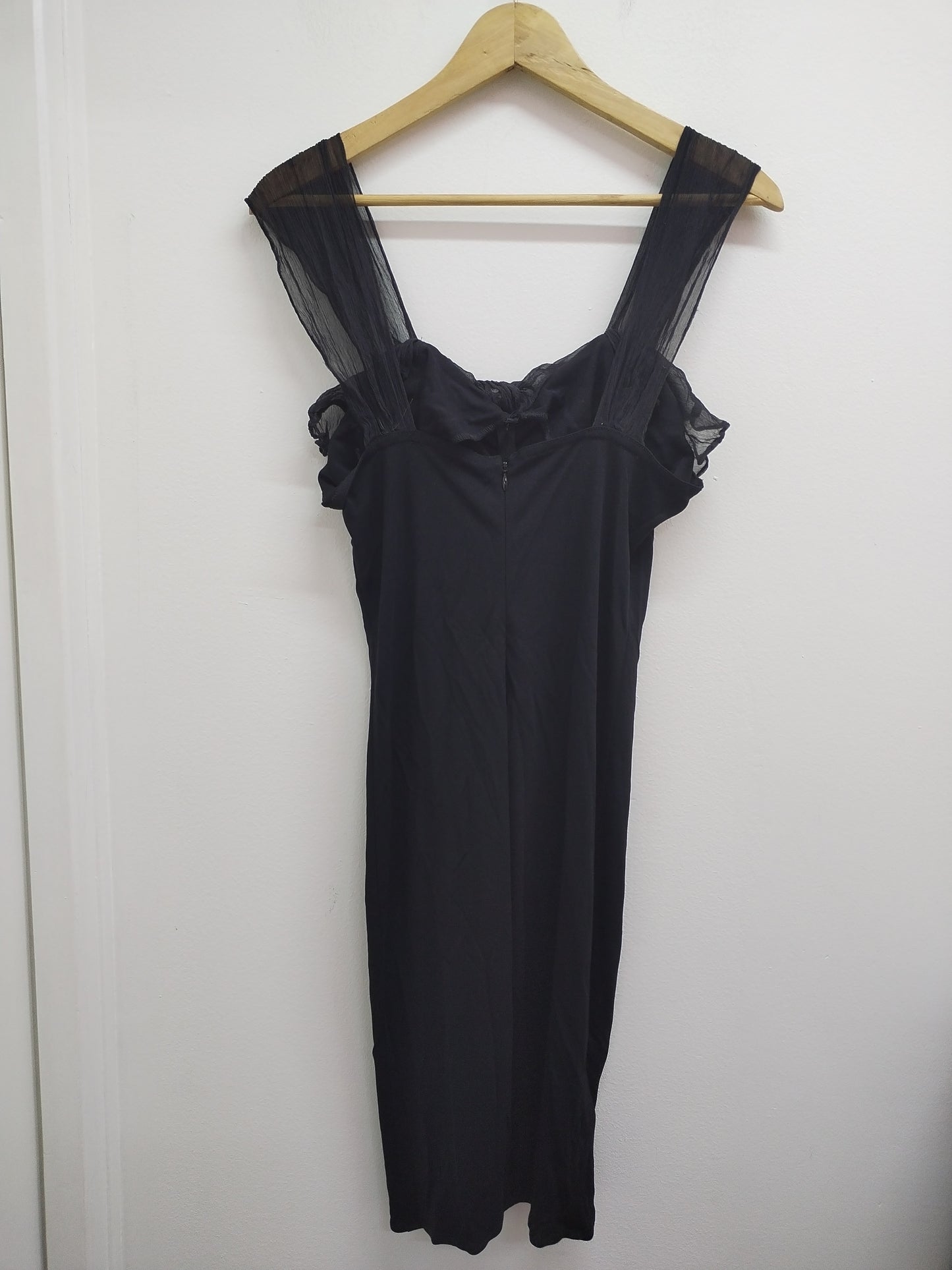 Robe à bretelles Orna Farho noire Taille M
