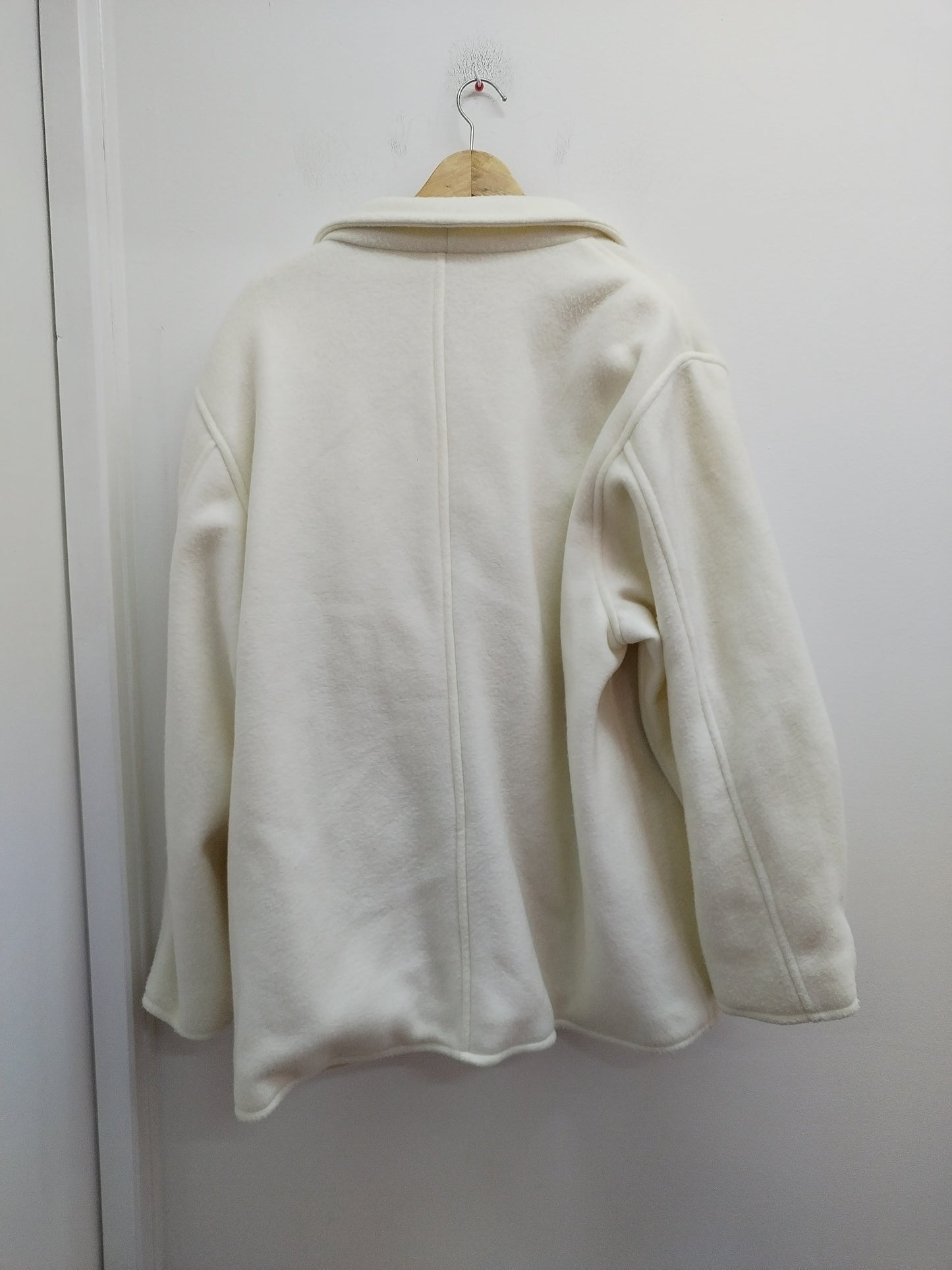 Manteau polaire blanc cassé Taille 50