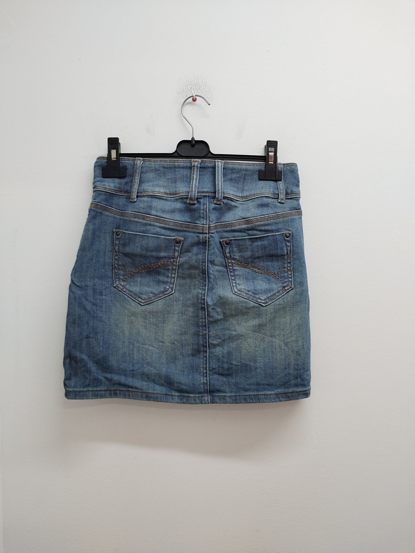 Jupe en jeans Cache-Cache bleu claire Taille 36