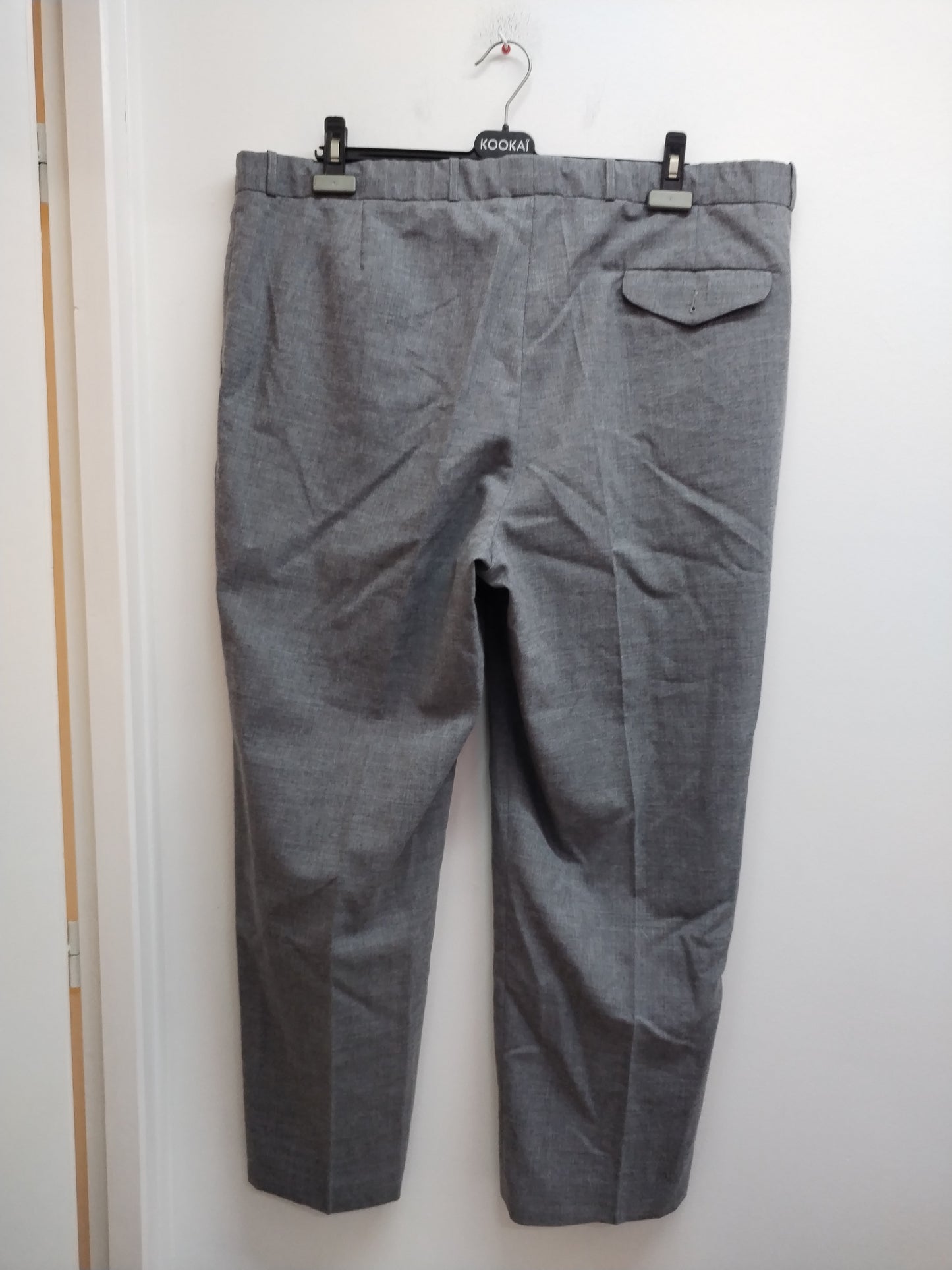Pantalon de costume gris chiné Taille 54