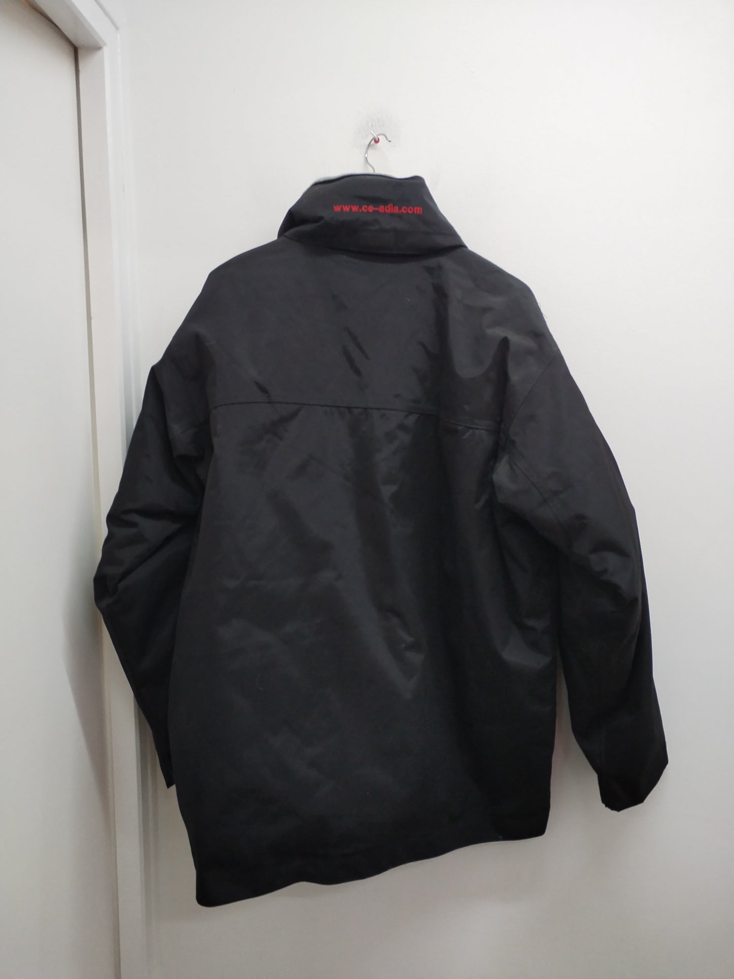 Manteau imperméable doublé avec capuche Indyone dans le cou noir Taille xXL