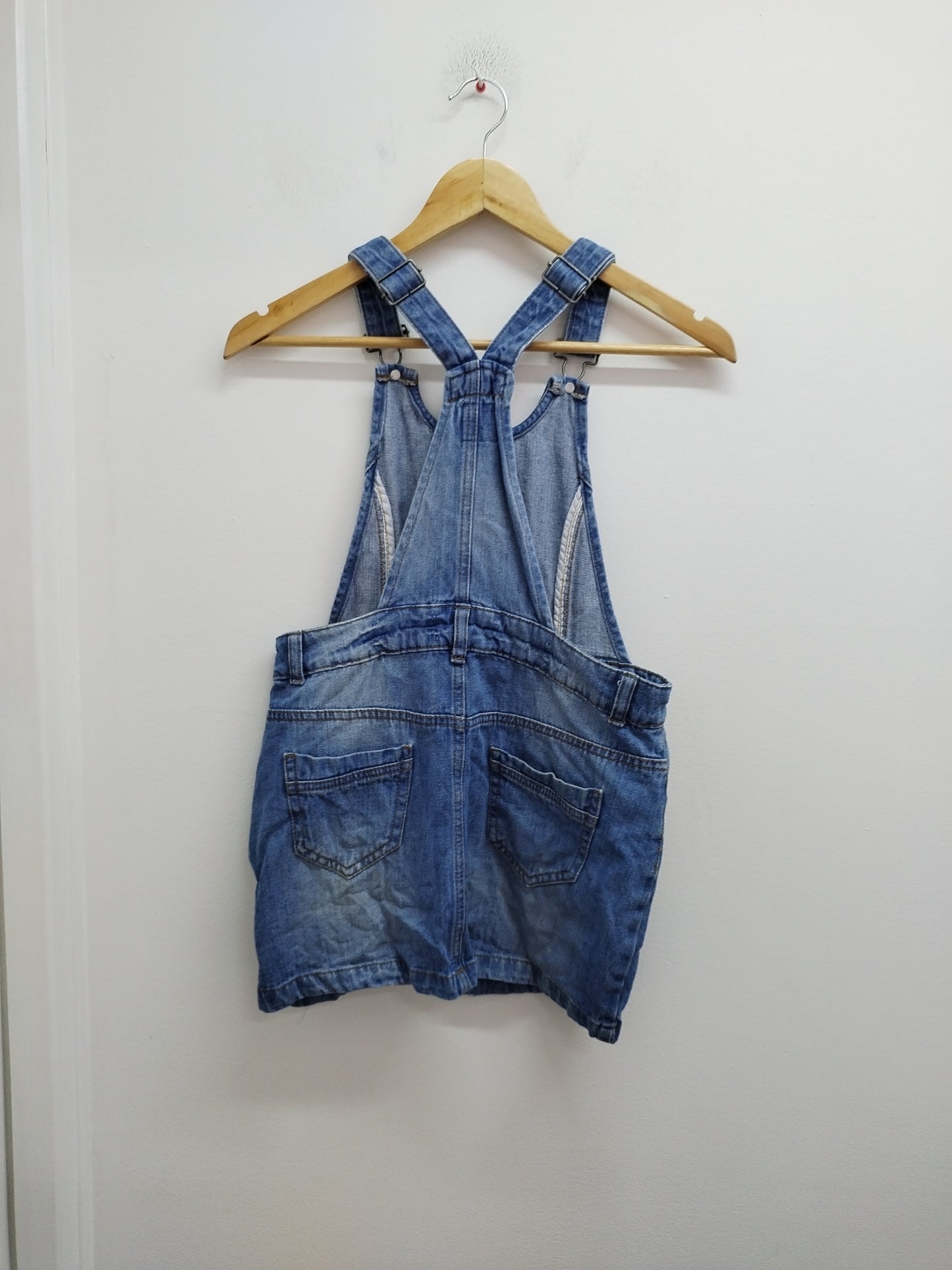 Robe en jeans à bretelles Cecilia bleue Taille 12 Ans