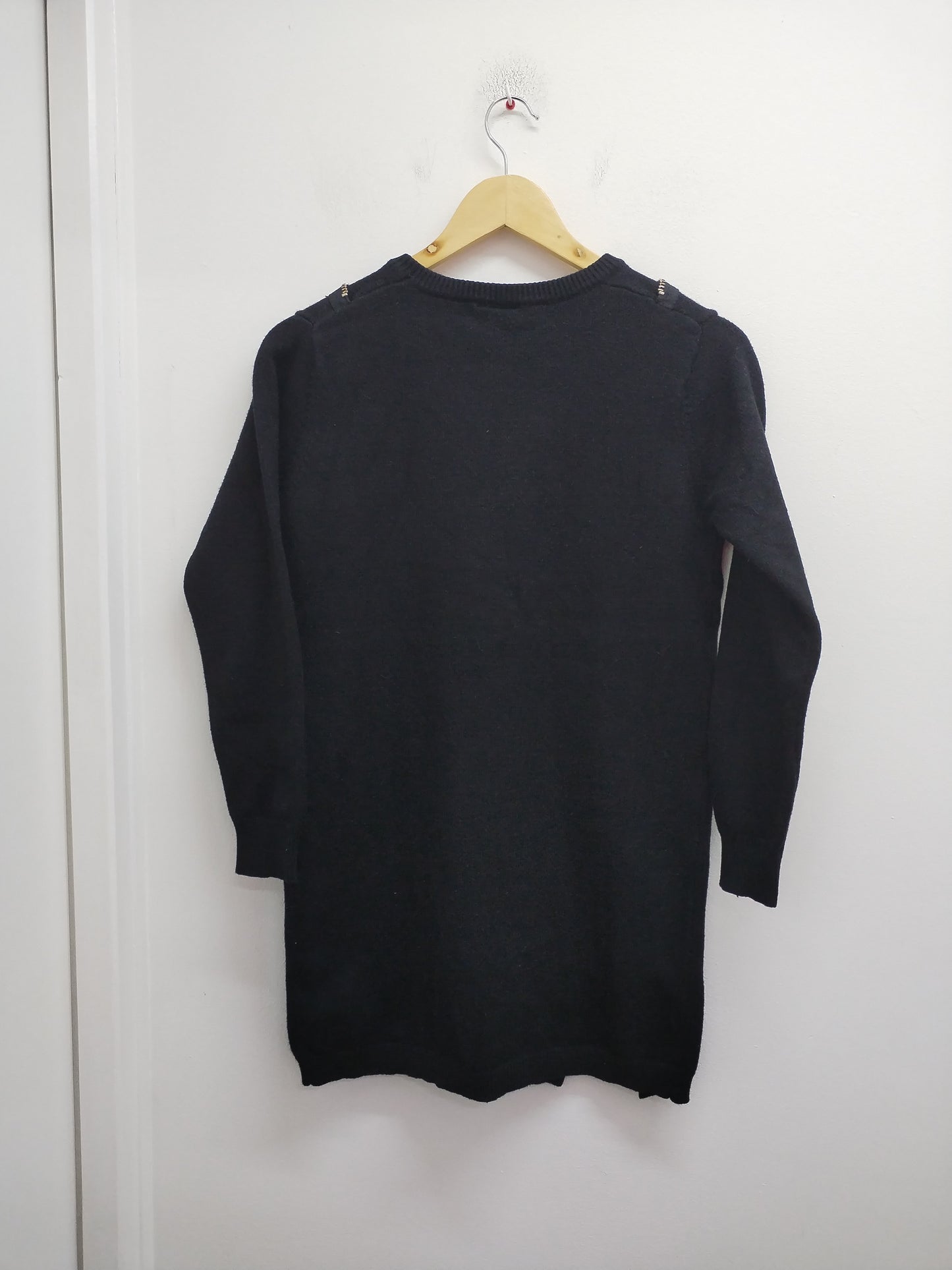 Pull long F&P noire avec fermeture Taille Unique