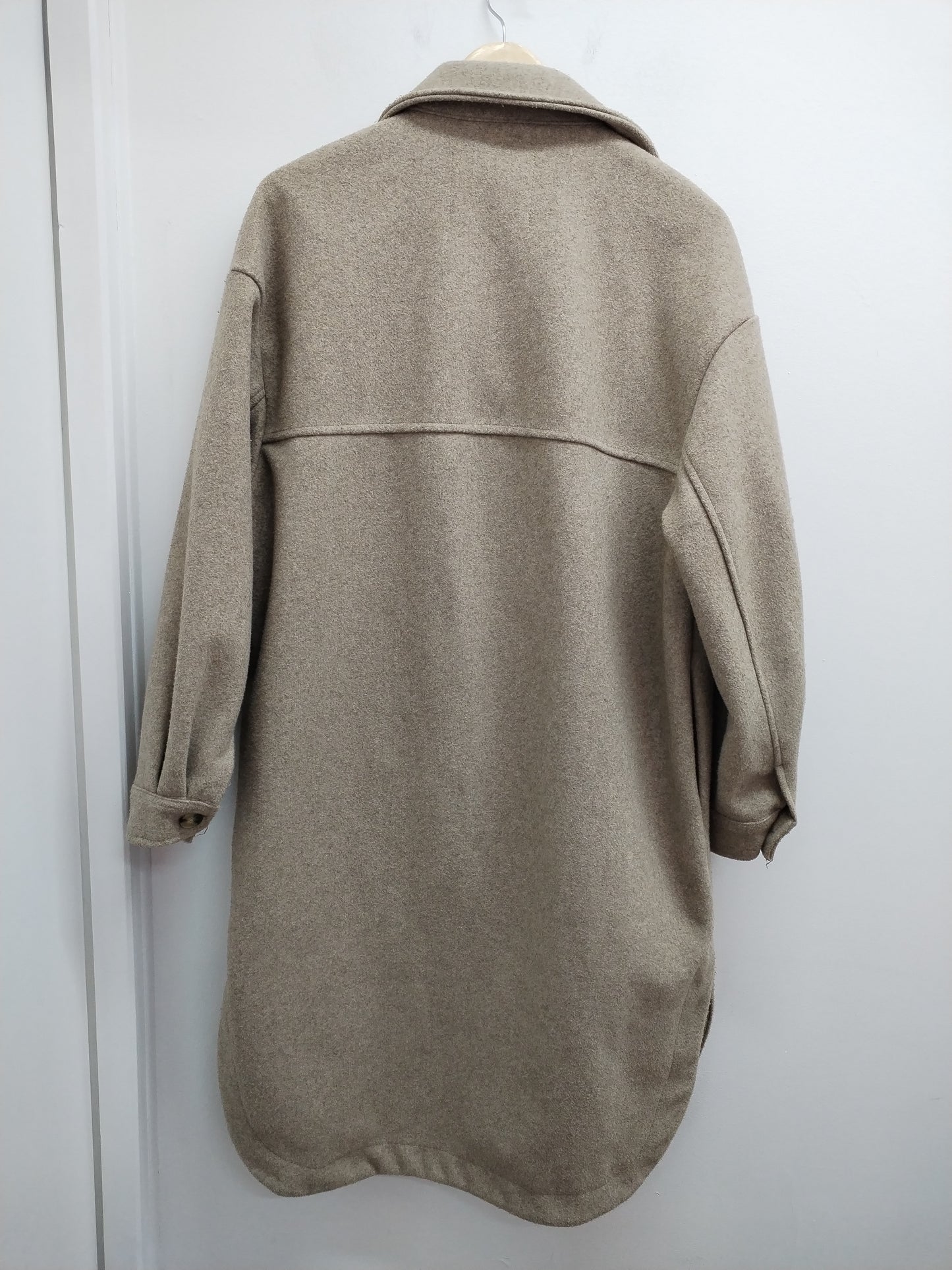 Manteau long Bershka beige Taille L
