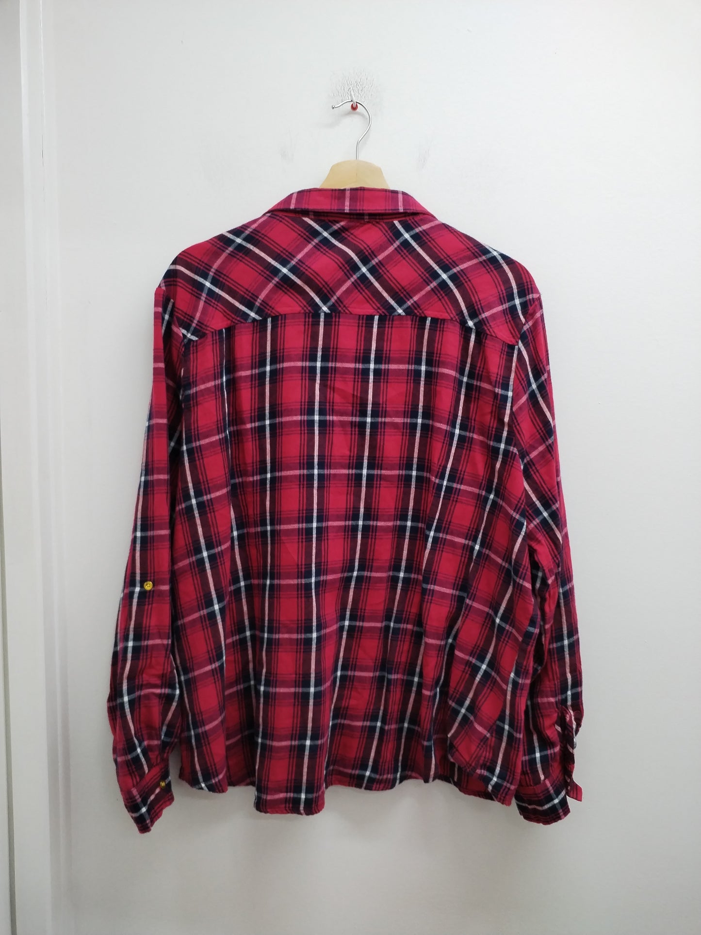Chemise Primark rouge à carreaux Taille 48