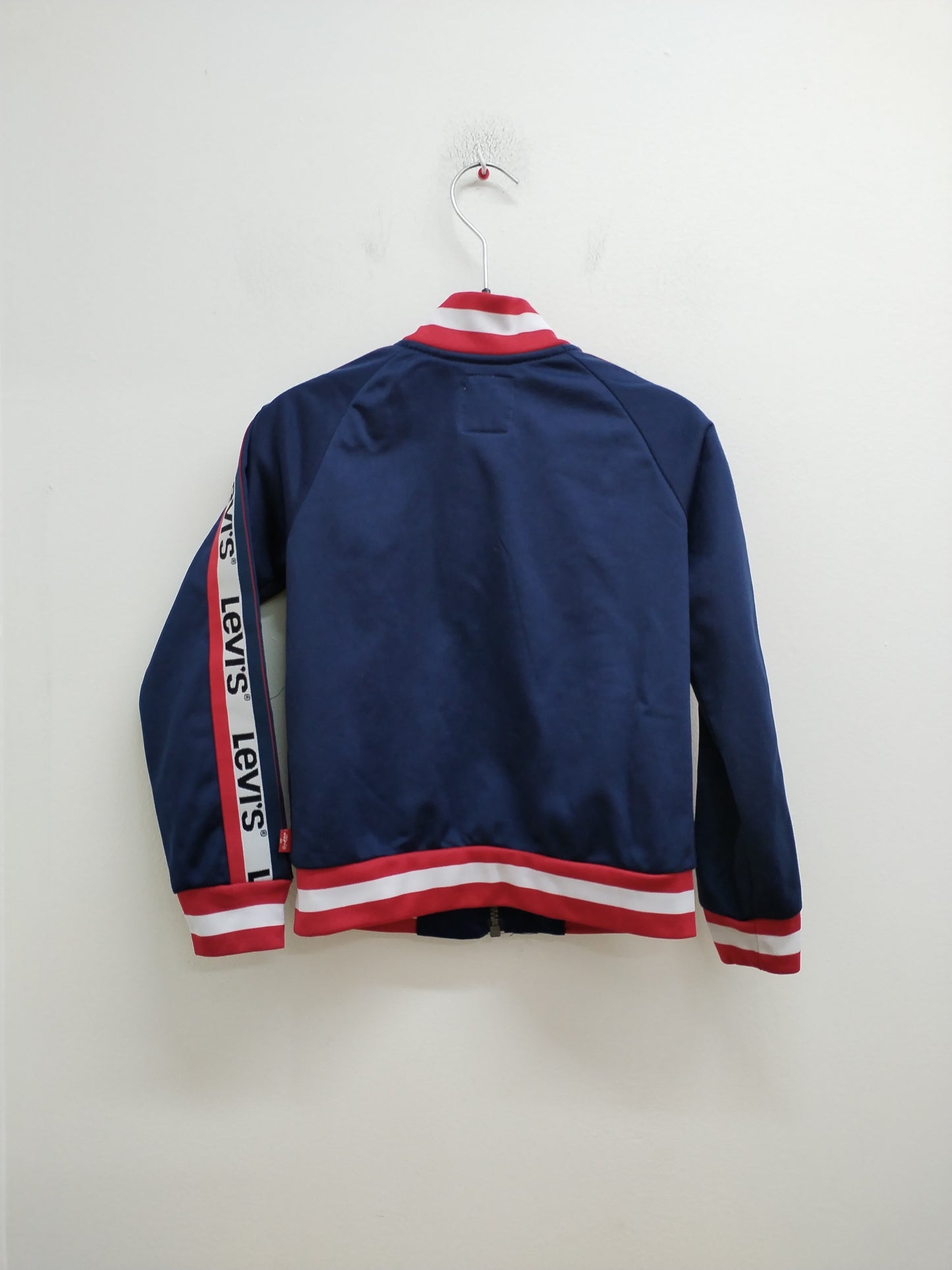 Veste zippée Levi's marine, blanche et rouge Taille 4 Ans