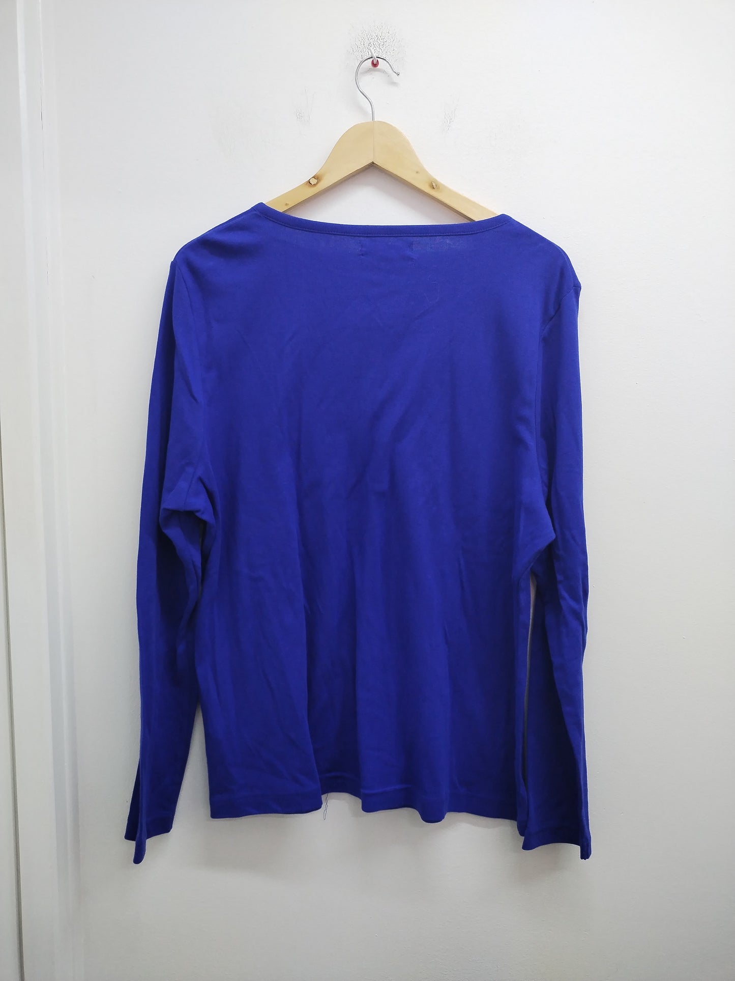 T-shirt manches longues Gémo bleu Taille 3XL