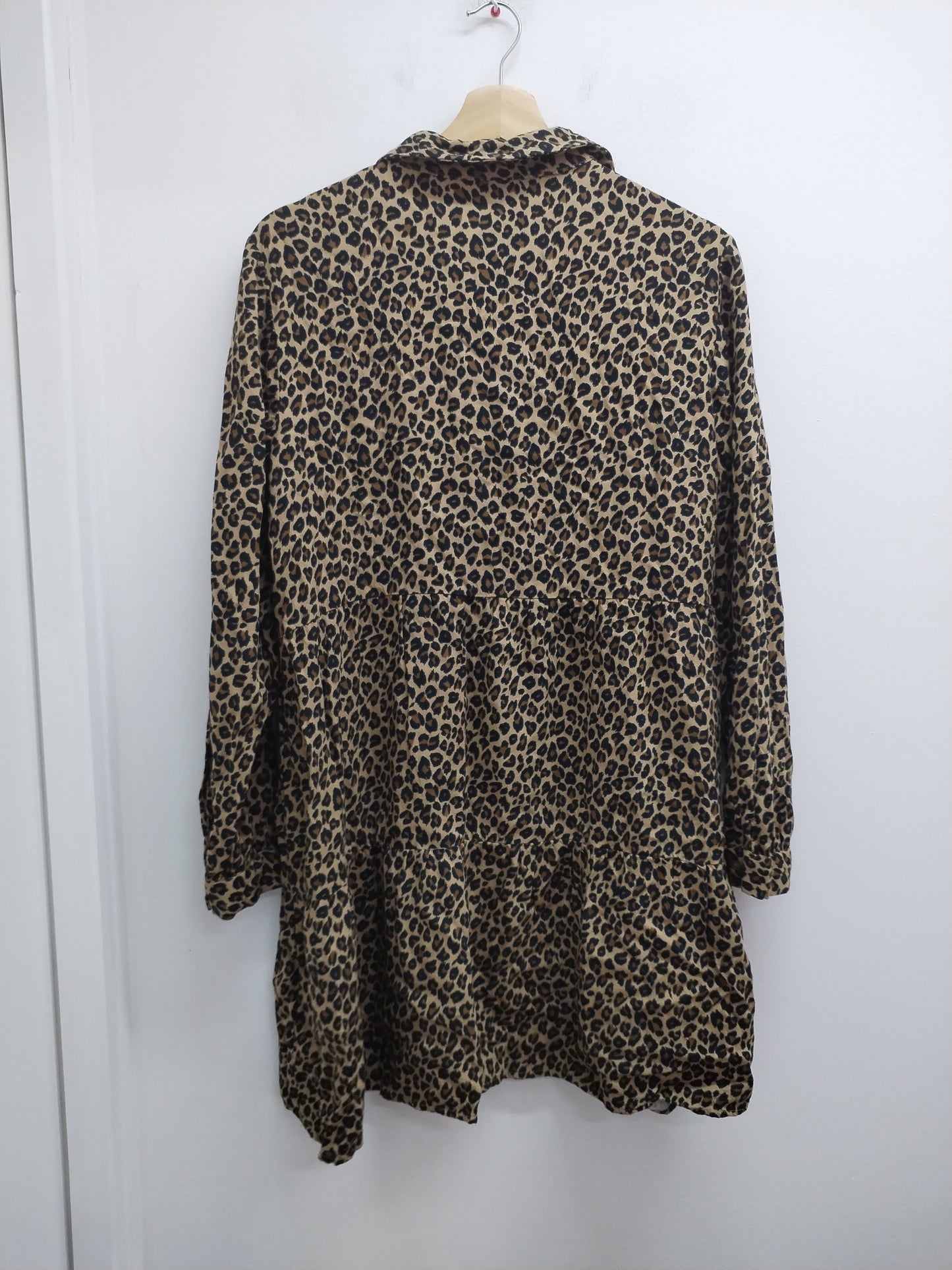 Robe manches longues Kiabi imprimé léopard Taille 40
