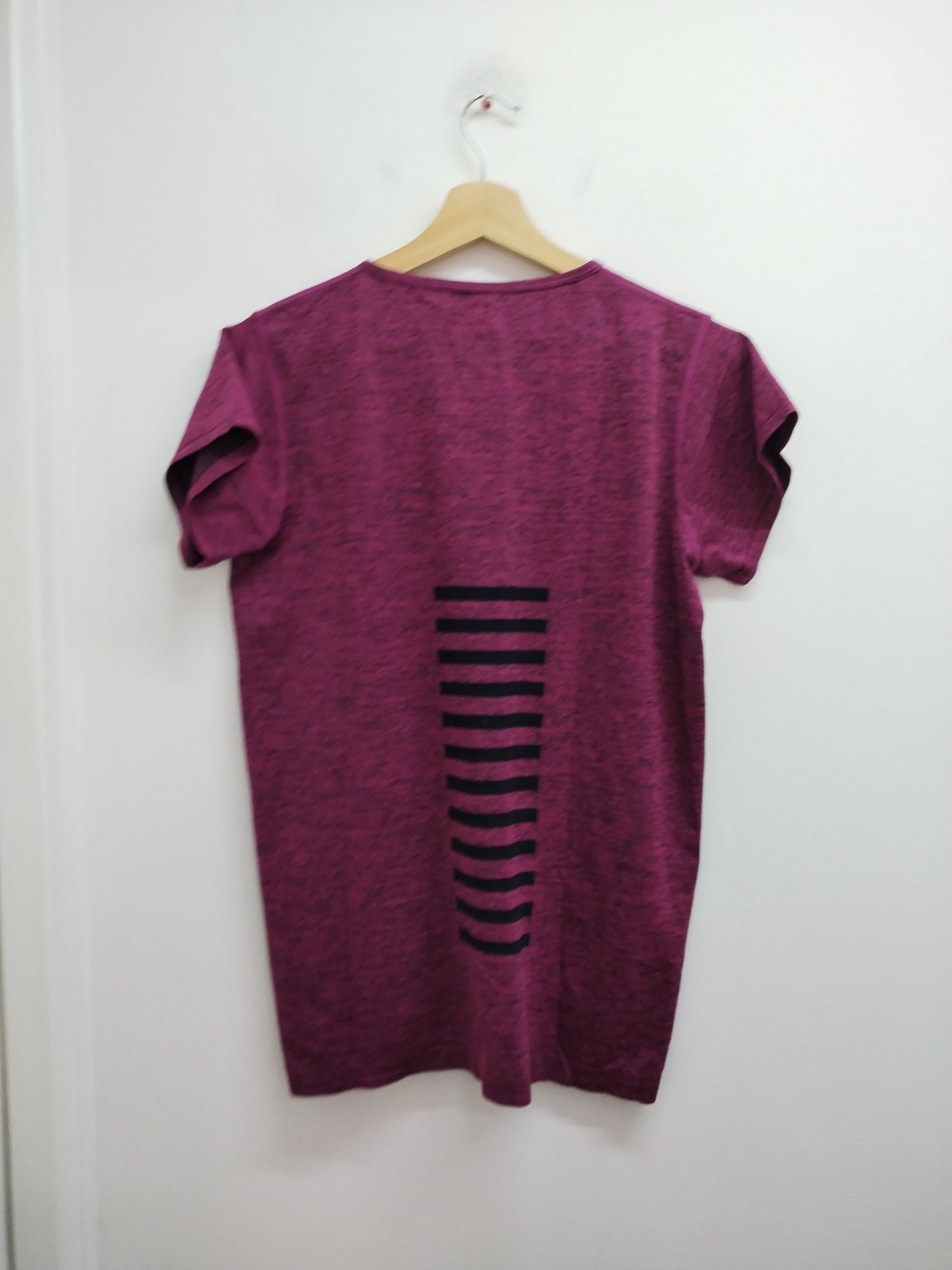 T-shirt de sport Redmax prune chiné Taille L