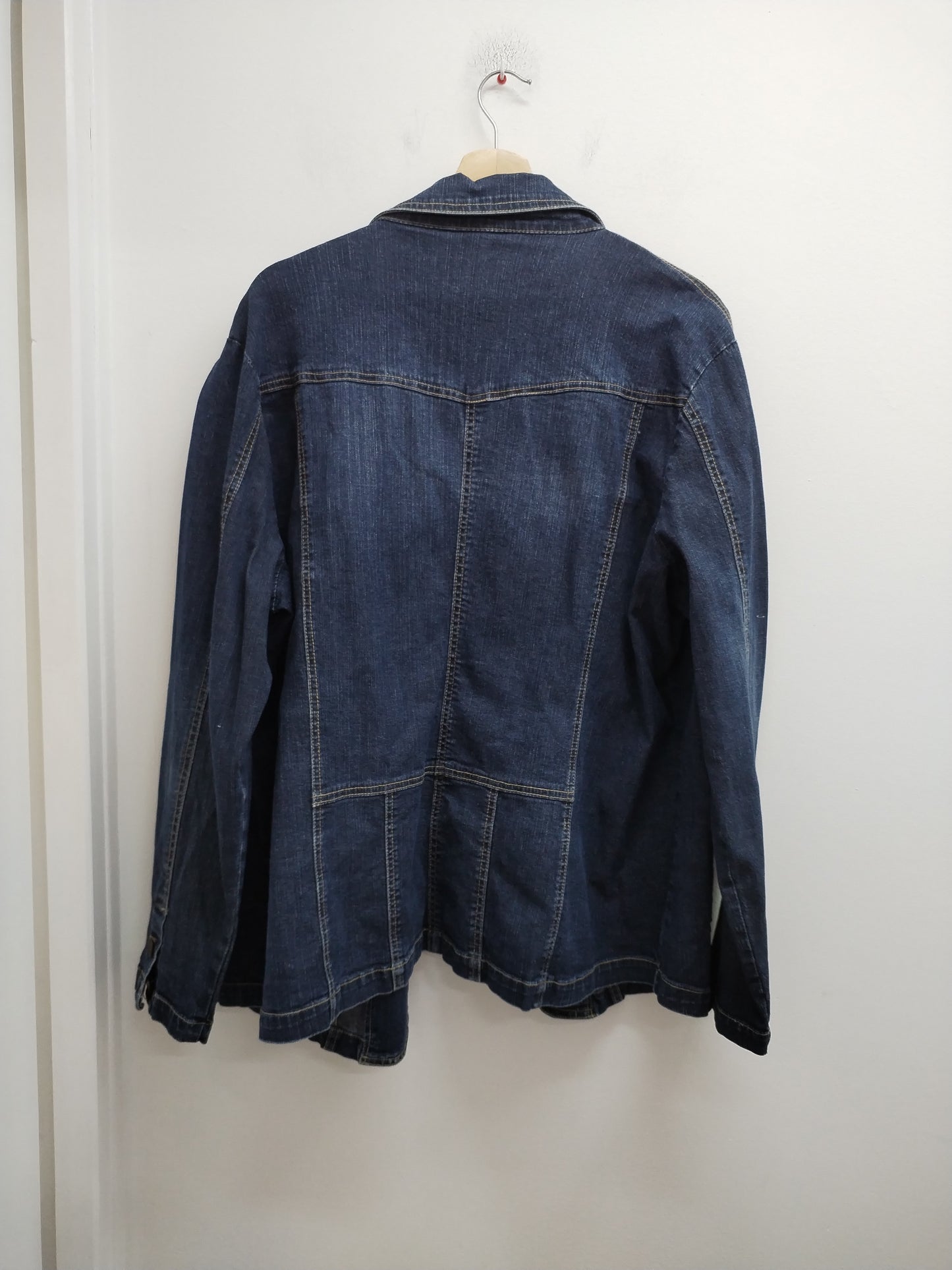 Veste en jeans M&S Mode bleue Taille 2XL
