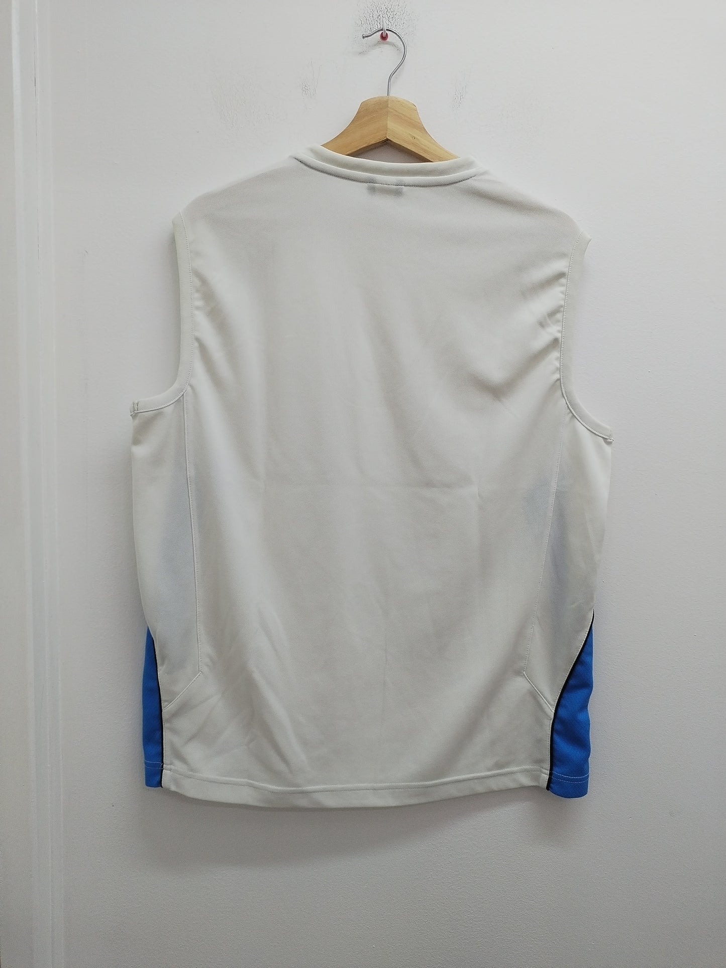 Débardeur de sport Umbro blanc et bleu Taille XL