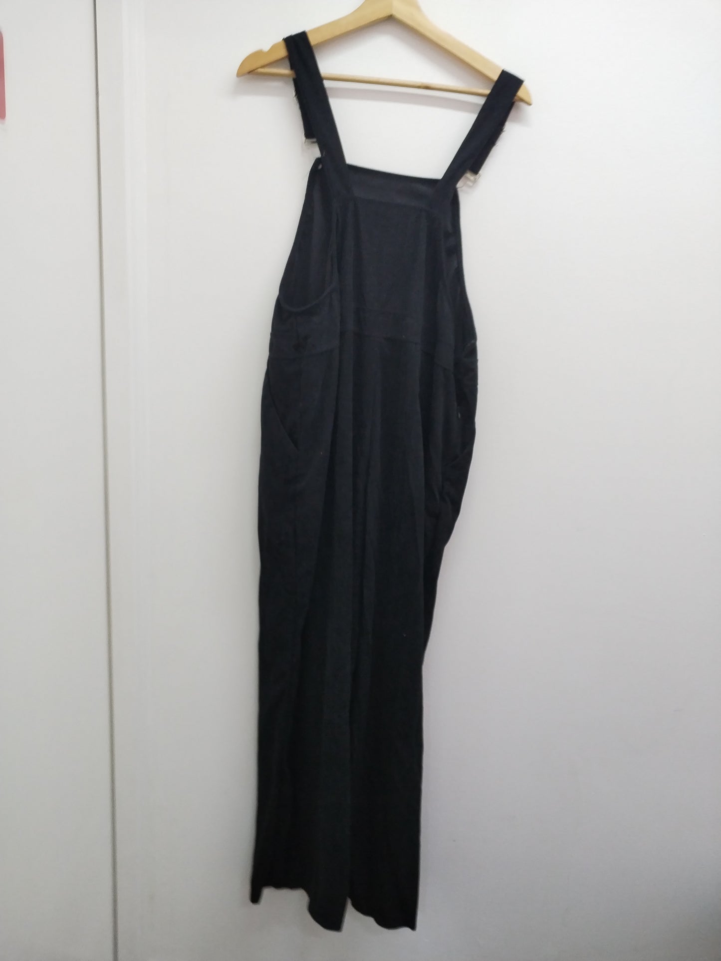 Salopette légère en velours noir Taille XL