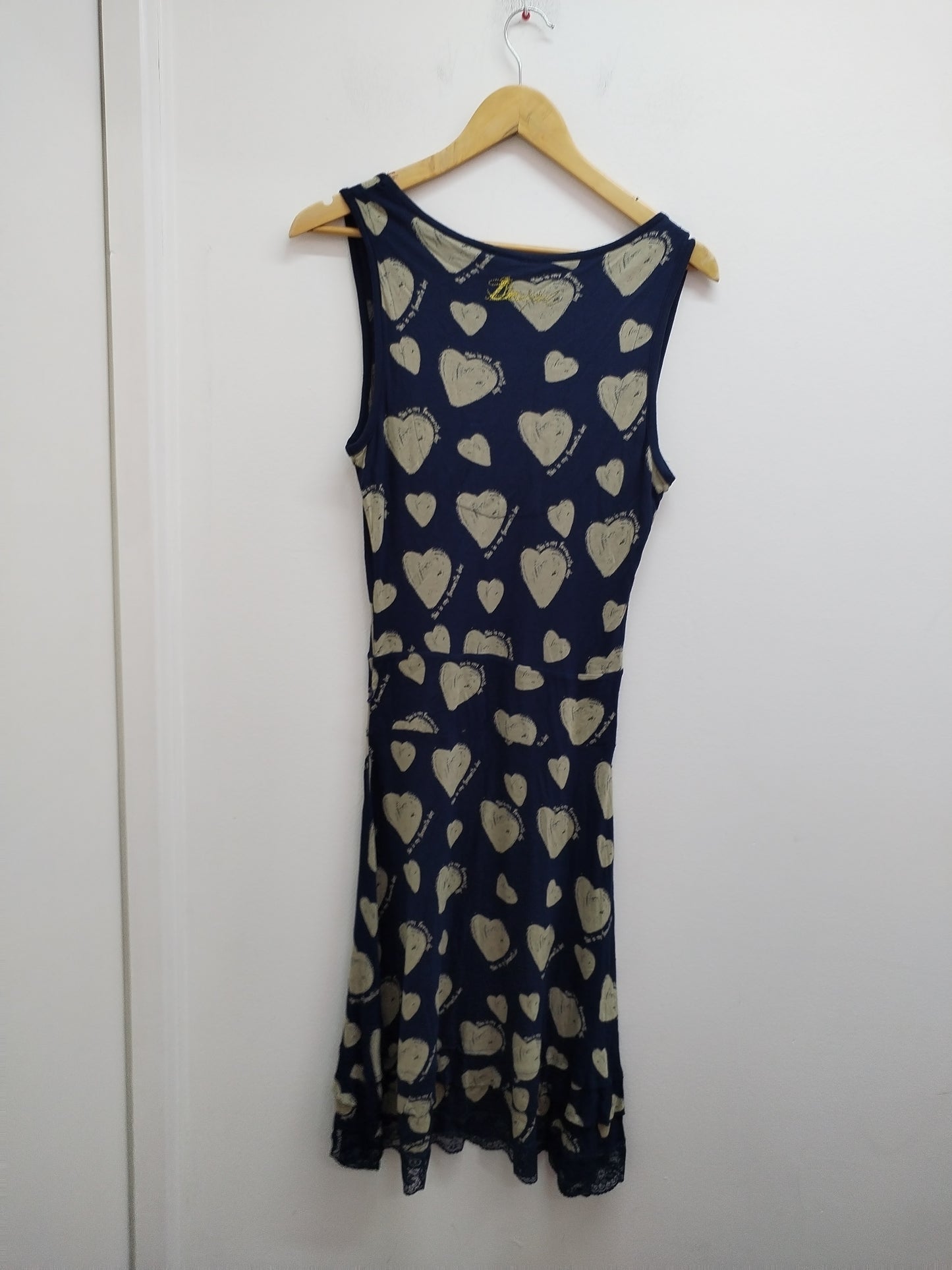 Robe sans manches Desigual marine à motifs Taille M