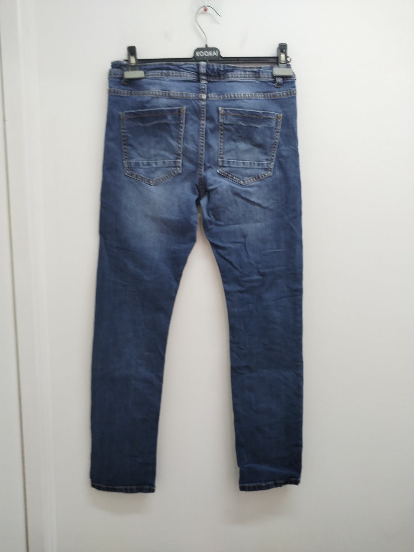 Jeans Kiabi slim fit bleu - Taille 14 Ans (XS)