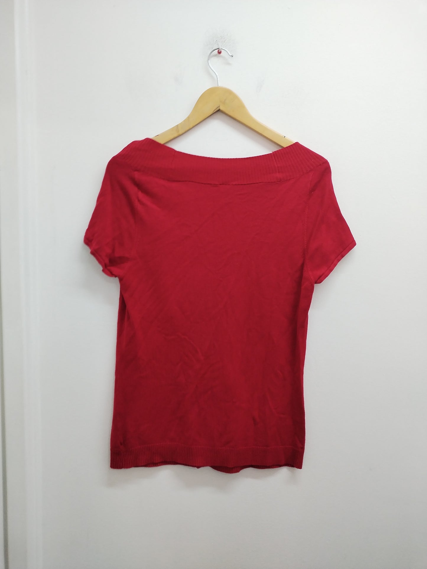 Gilet Manches Courtes Rouge – Taille M