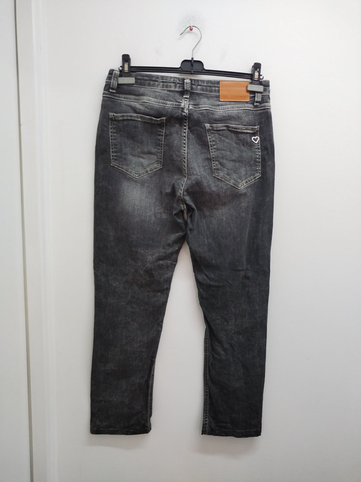 Jeans Please Gris Délavé – Taille 42
