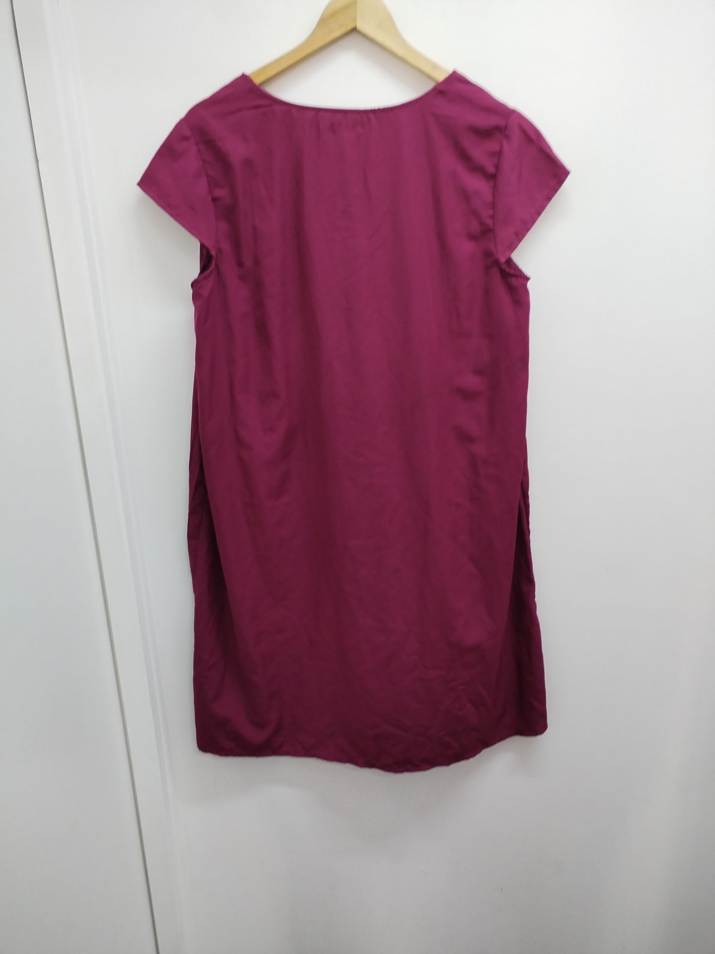 Robe manches courtes Tissaia prune Taille 46