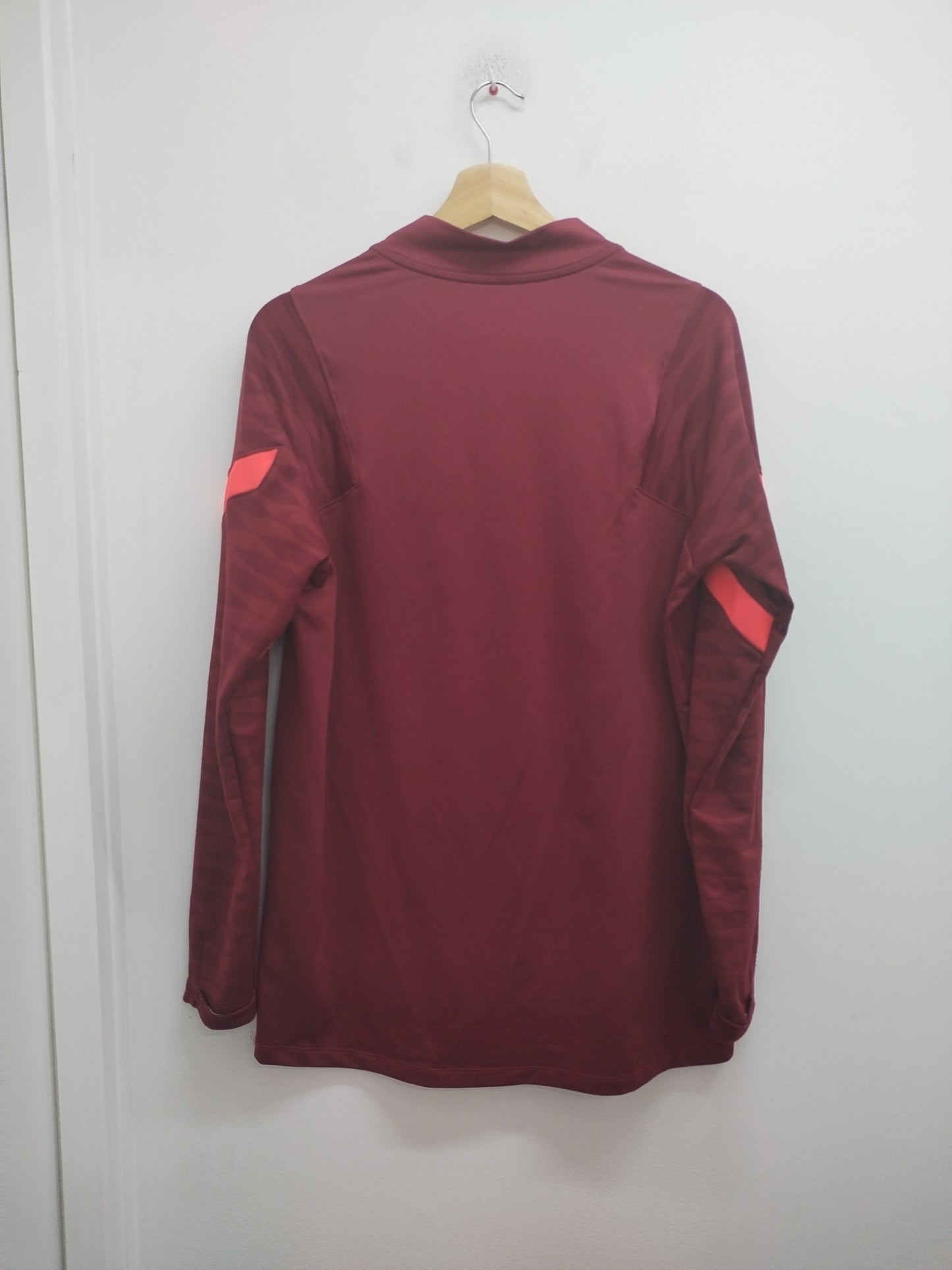 T-shirt manches longues Nike bordeaux avec logo Liverpool Taille L