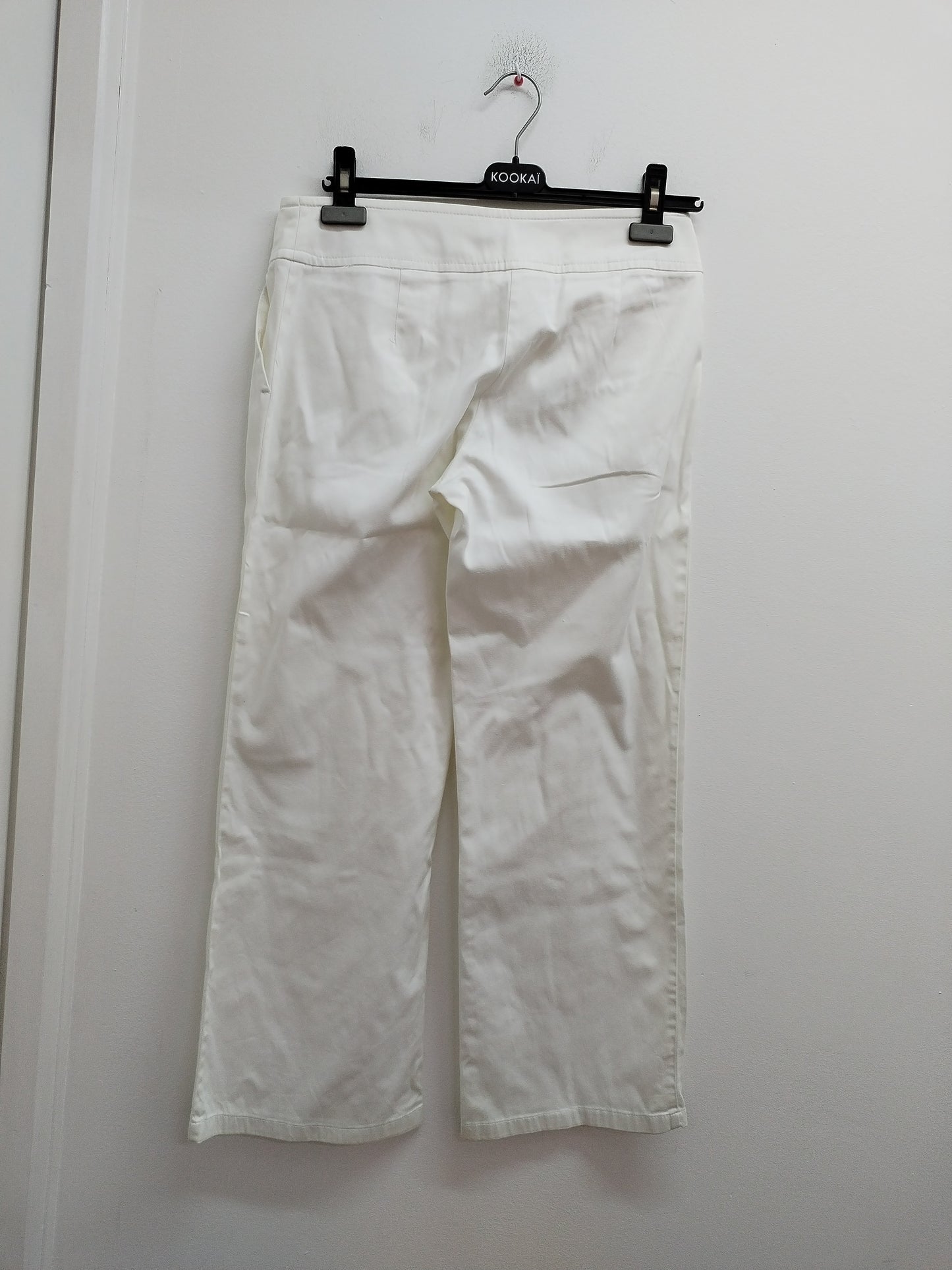 Pantalon jambes larges Sinéquanone blanc Taille 40