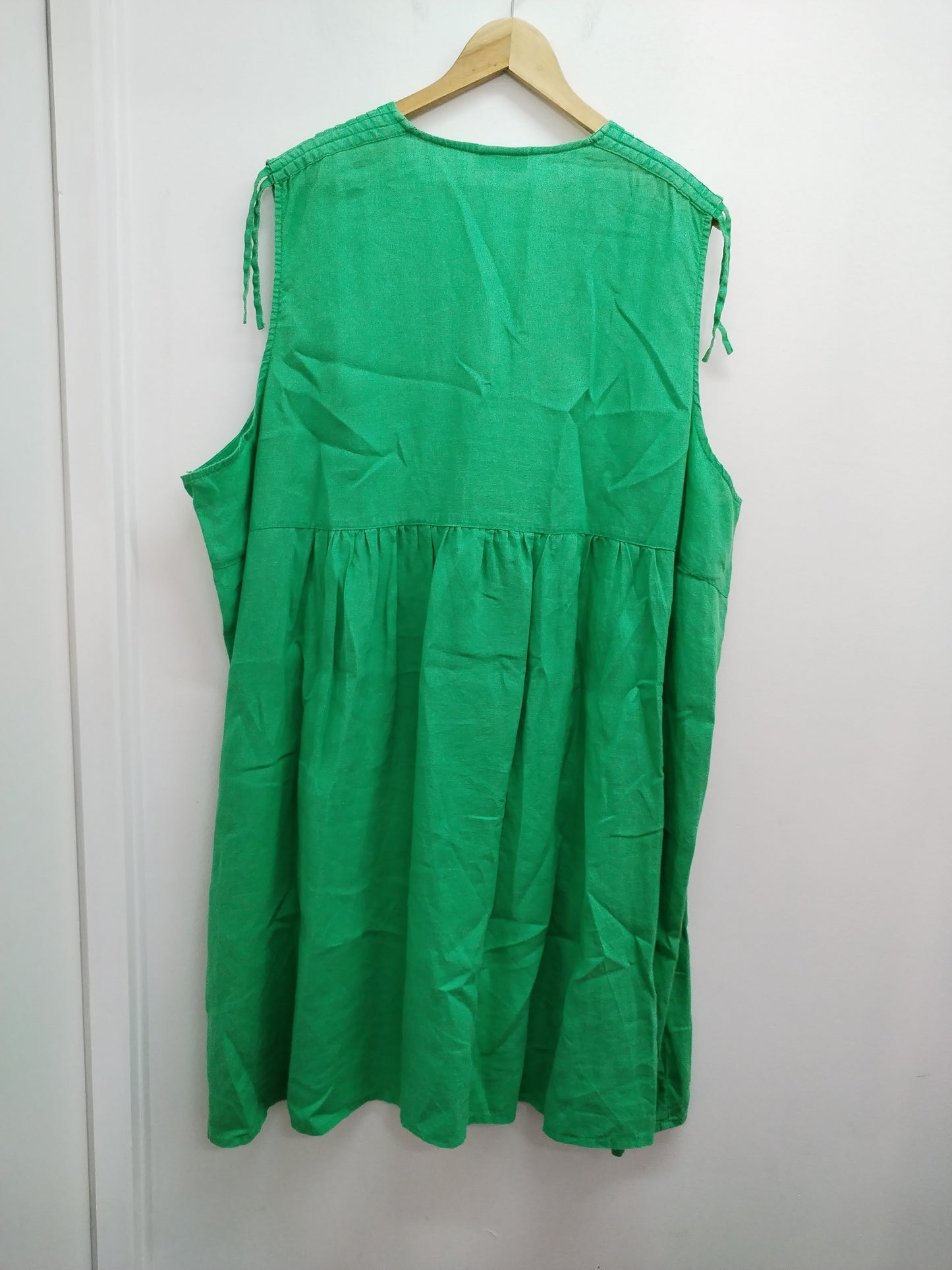 Robe sans manches Yessica verte Taille 3XL