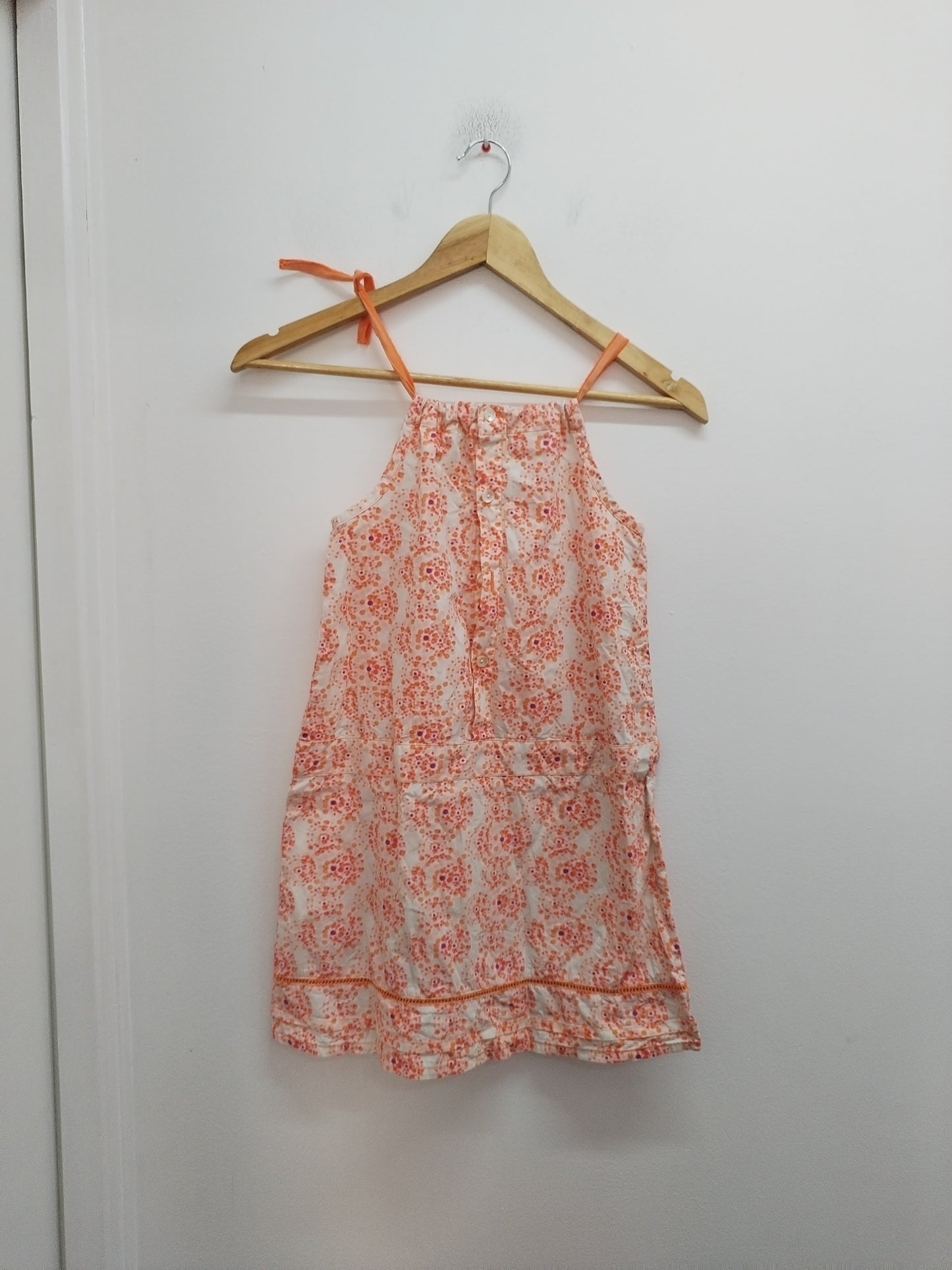 Robe à bretelles DPAM imprimée Taille 8 Ans