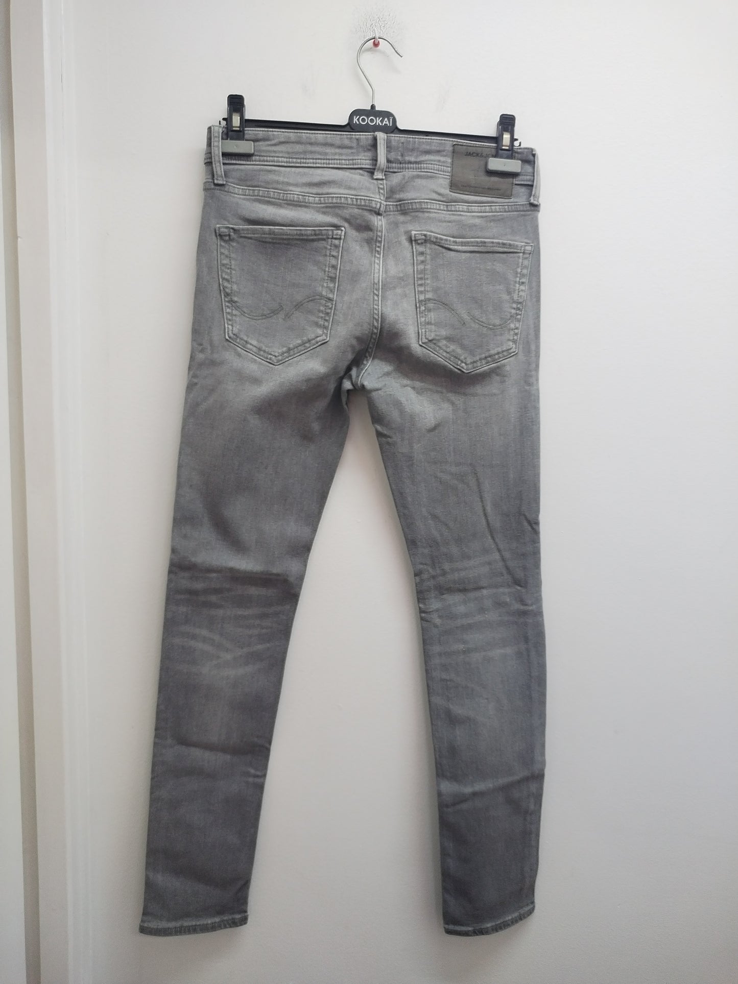 Jeans skinny Jack & Jones gris Taille 40