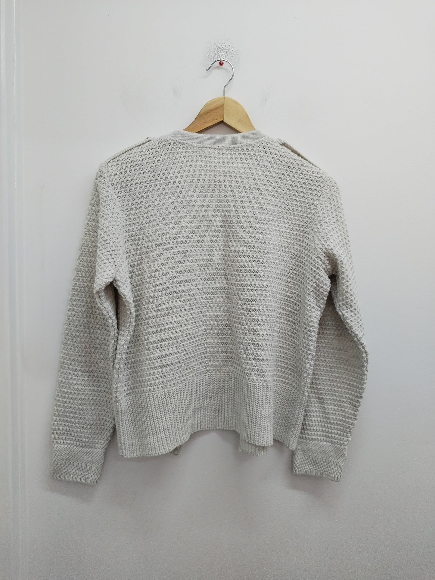 Gilet en maille Cache-Cache beige chiné Taille M