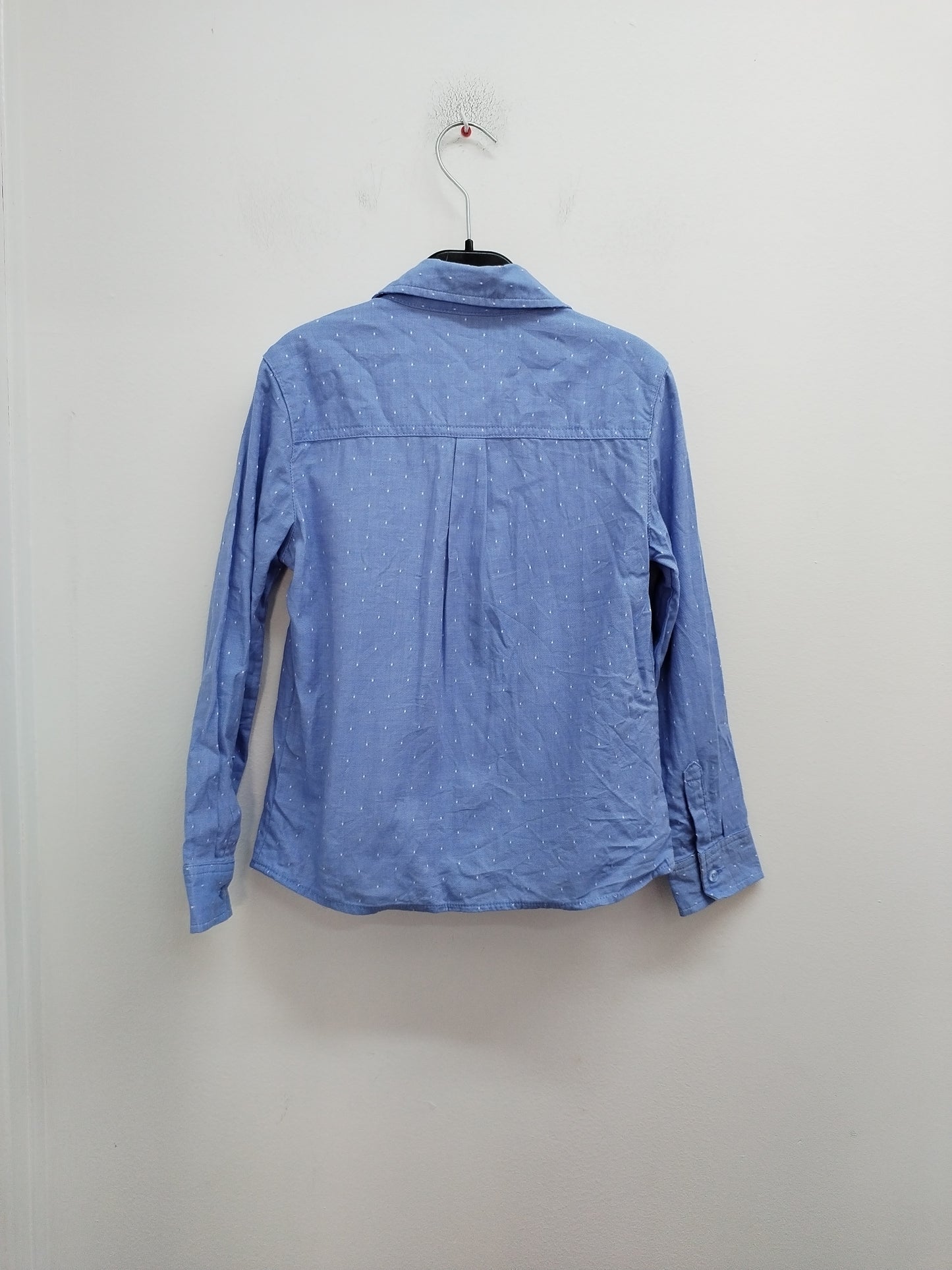 Chemise Kiabi bleue à pois Taille 8 Ans