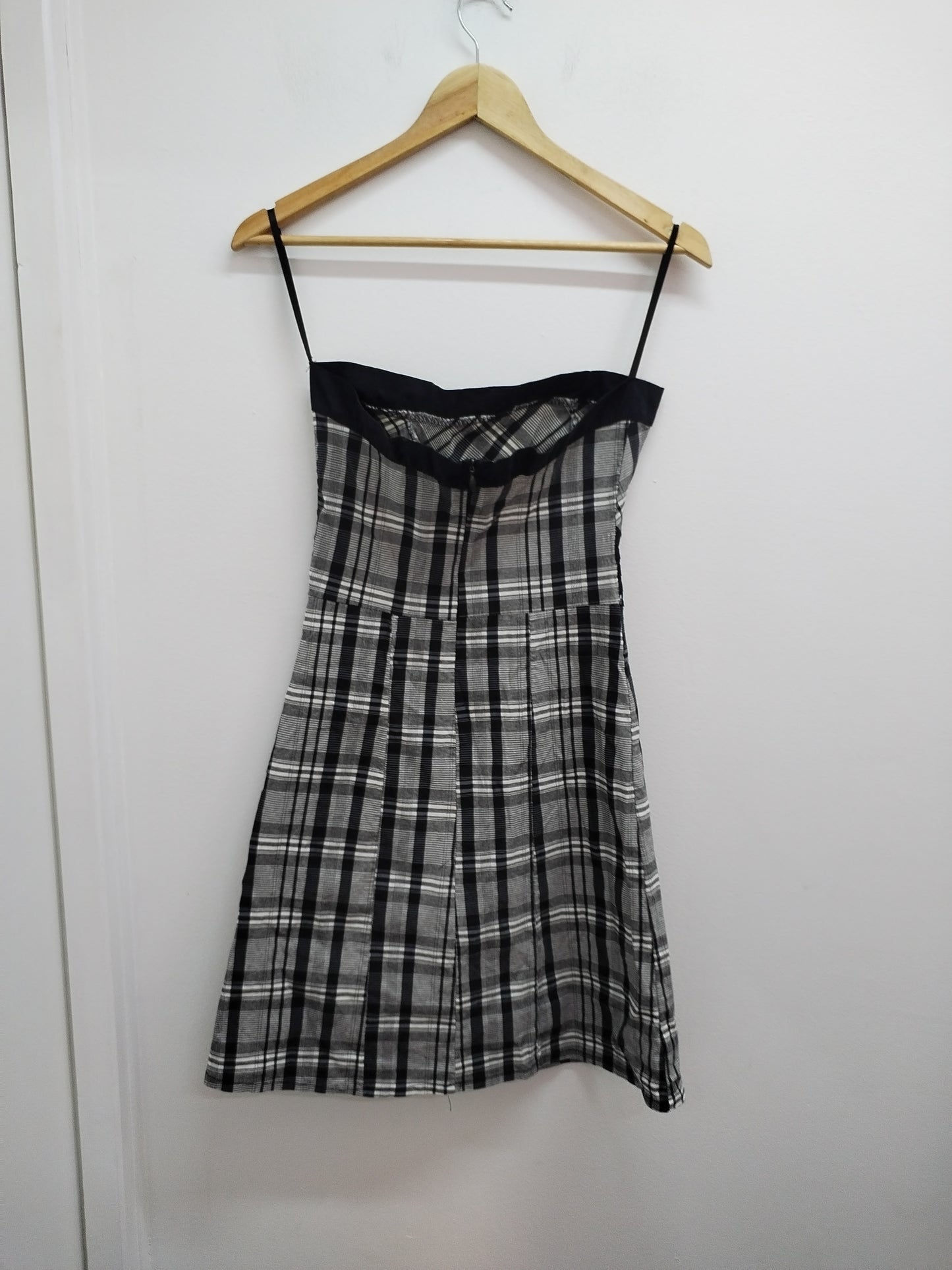 Robe bustier à carreaux Taille S