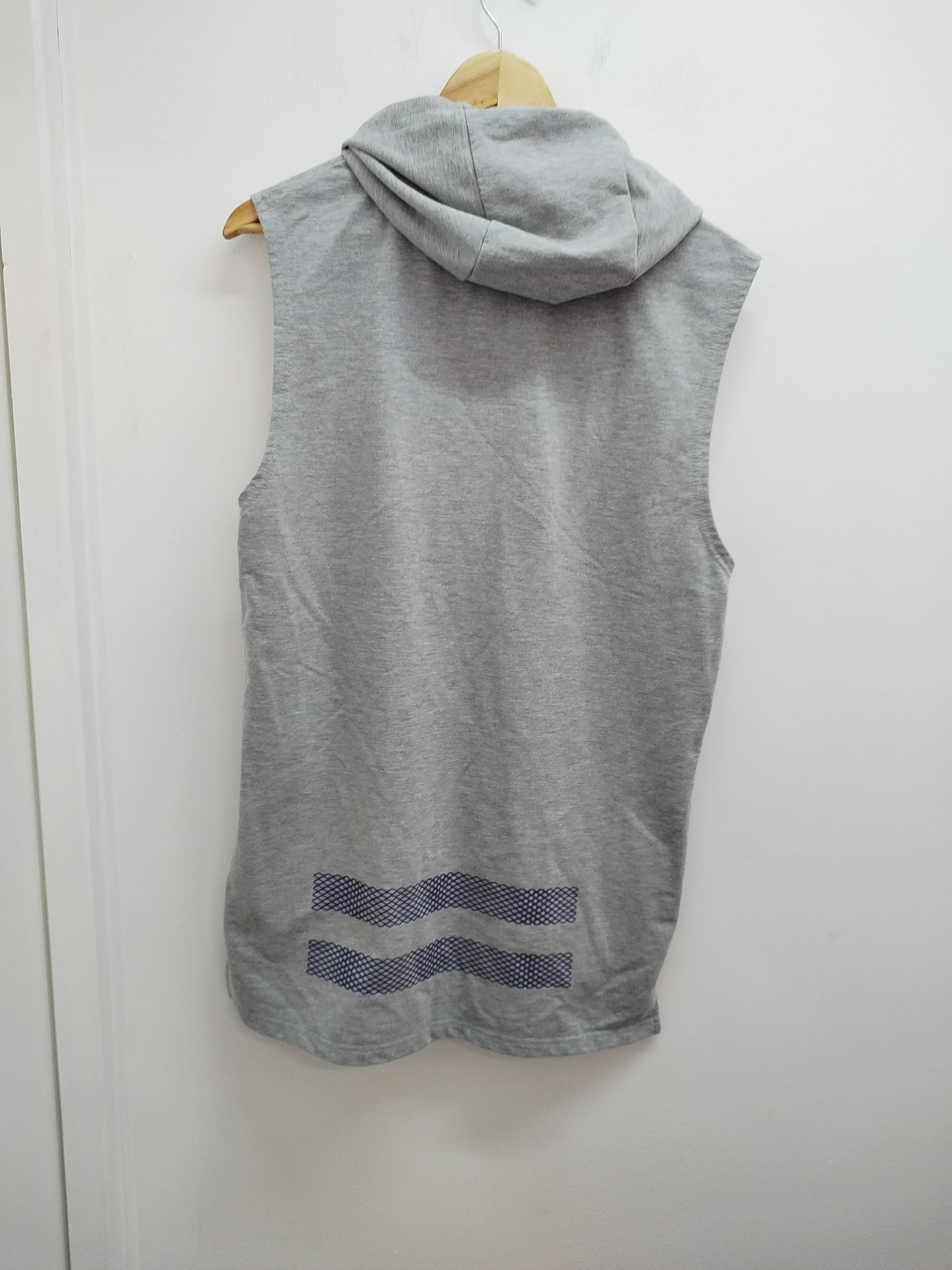 Sweat sans manches à capuche NBL gris Taille M
