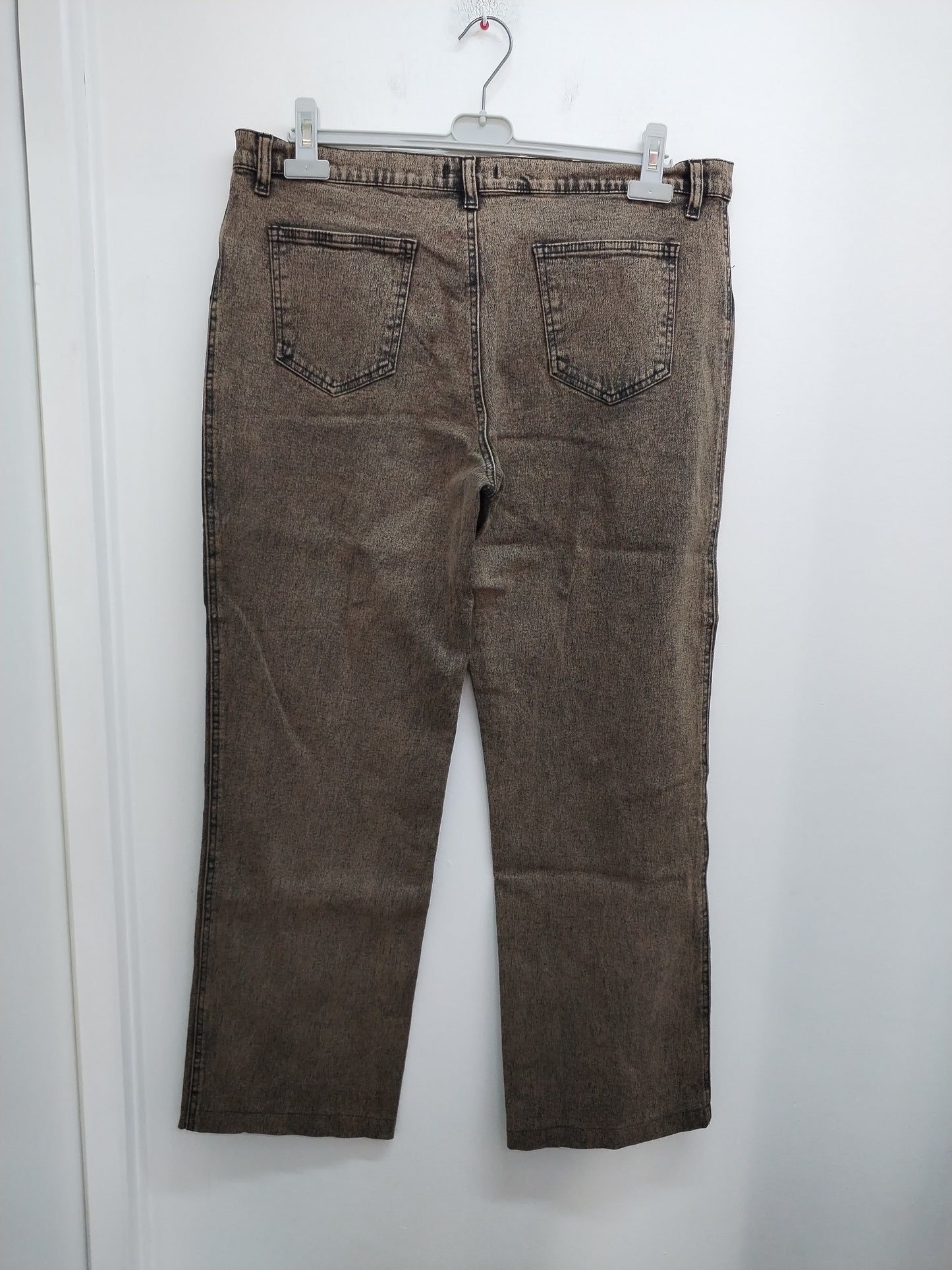 Jeans AquaJeans marron délavé Taille 52