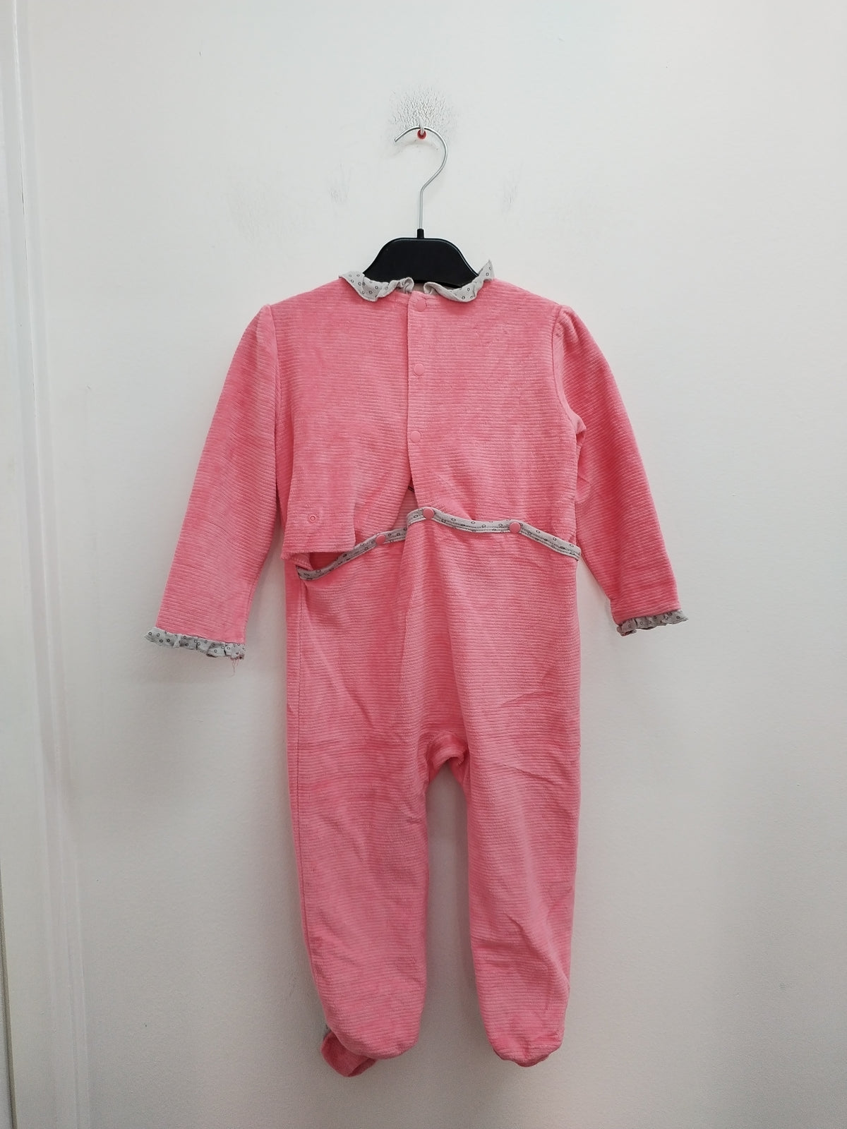 Pyjama Boo & Bo rose avec impression Taille 24 mois