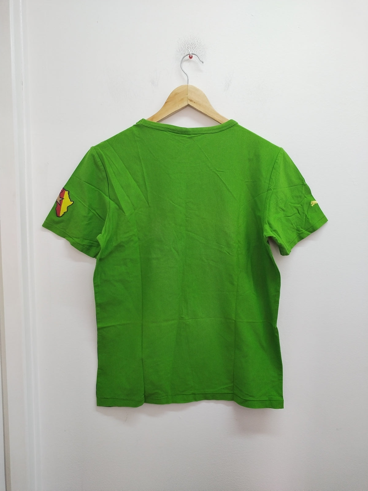 T-shirt Puma vert avec impression Taille S