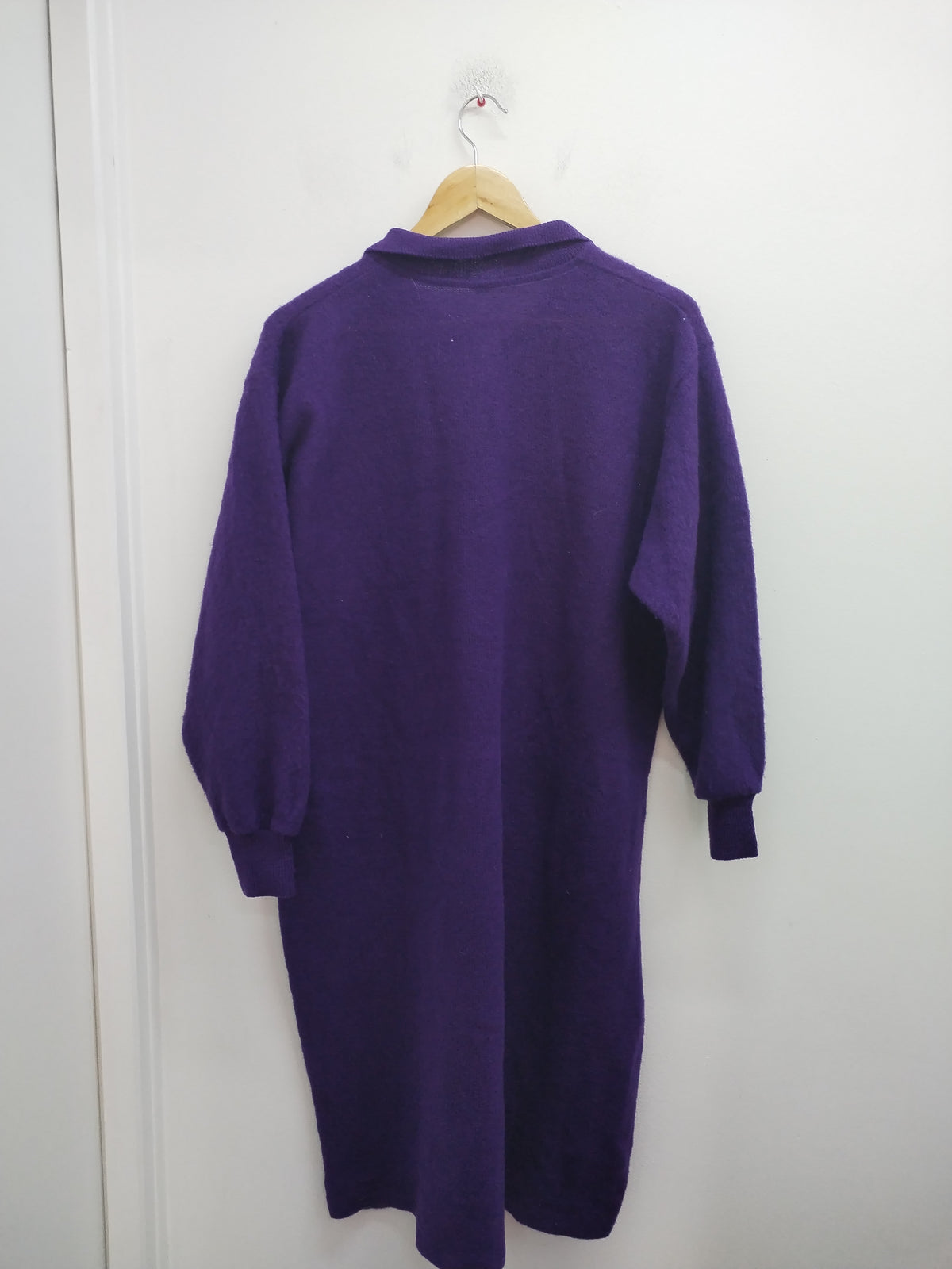 Robe pull manches longues prune Taille XL