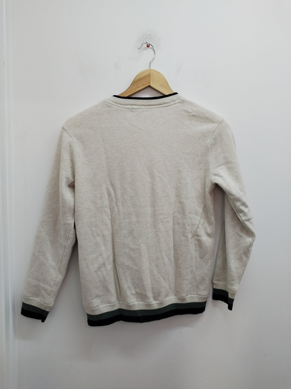 Pull doublé polaire Orchestra beige avec impression Taille 12 Ans