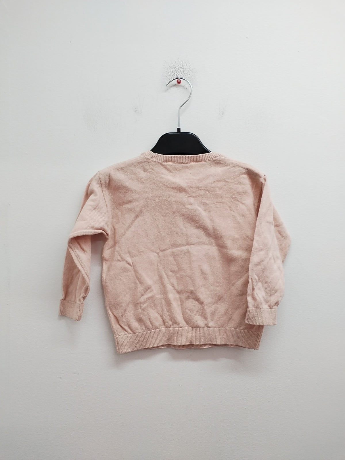 Pull de Noël H&M rose à motifs Taille 2 Ans
