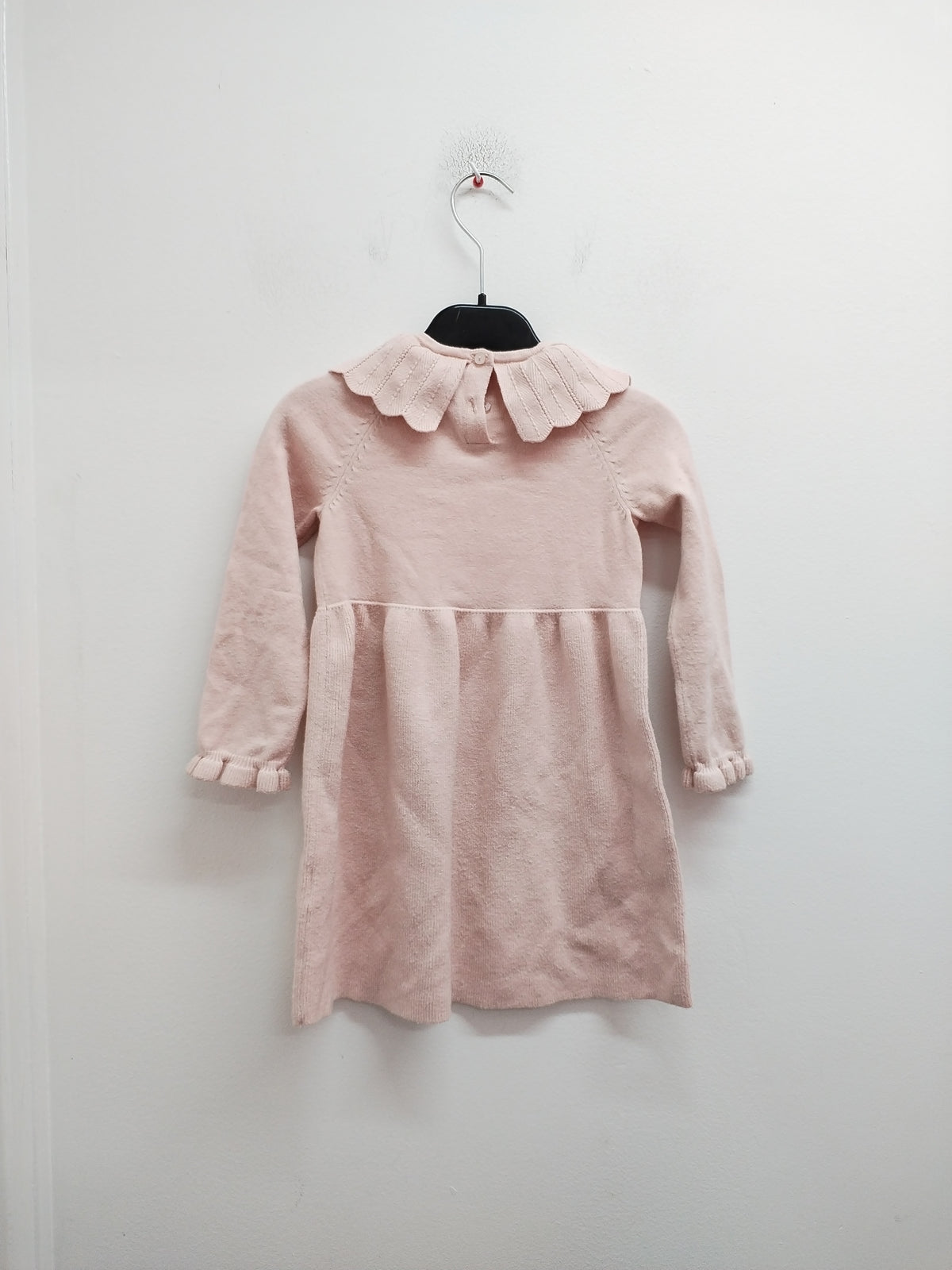 Robe pull manches longues Kiabi rose Taille 3 Ans