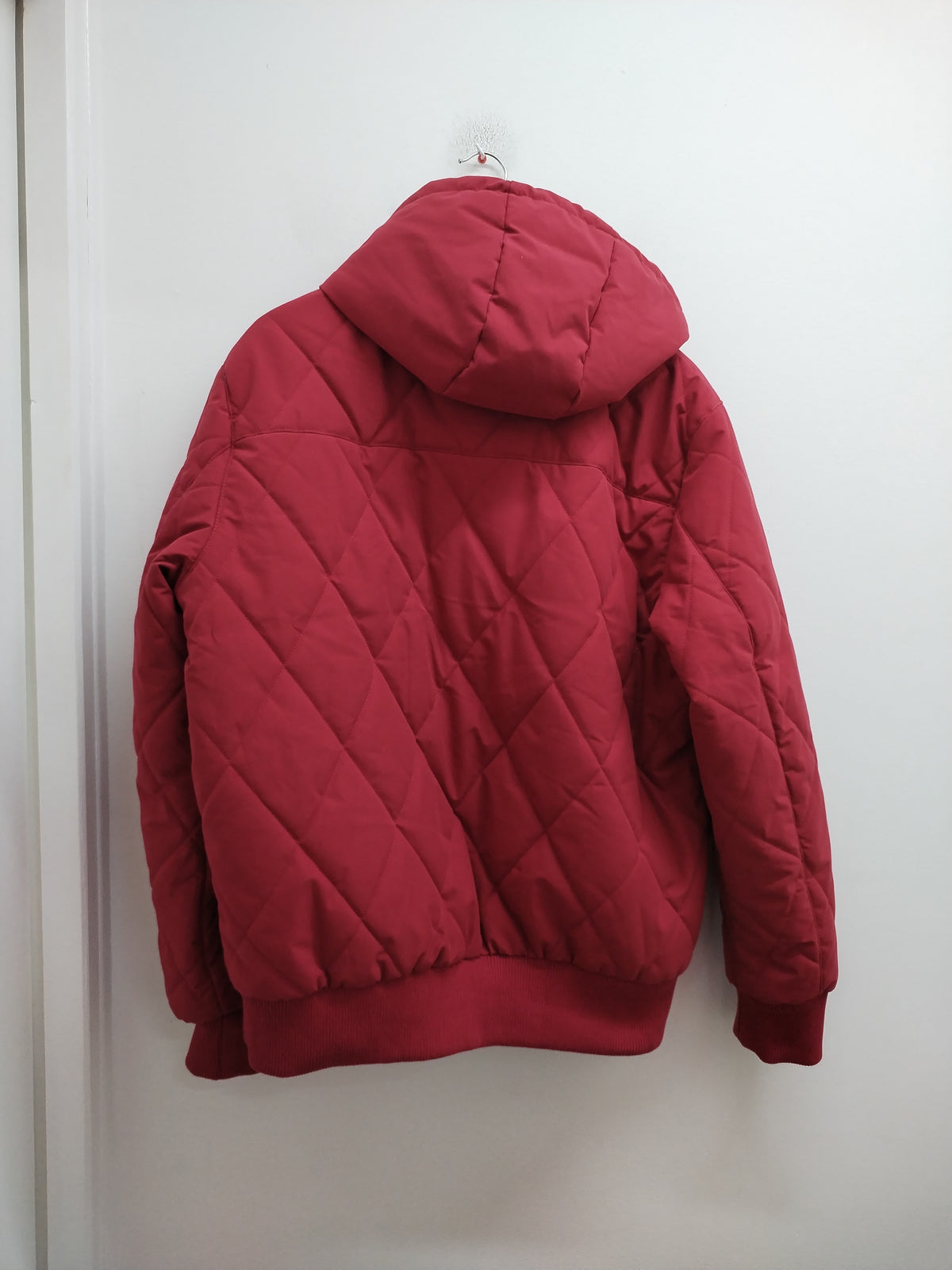 Manteau à capuche John Baner rouge Taille 50